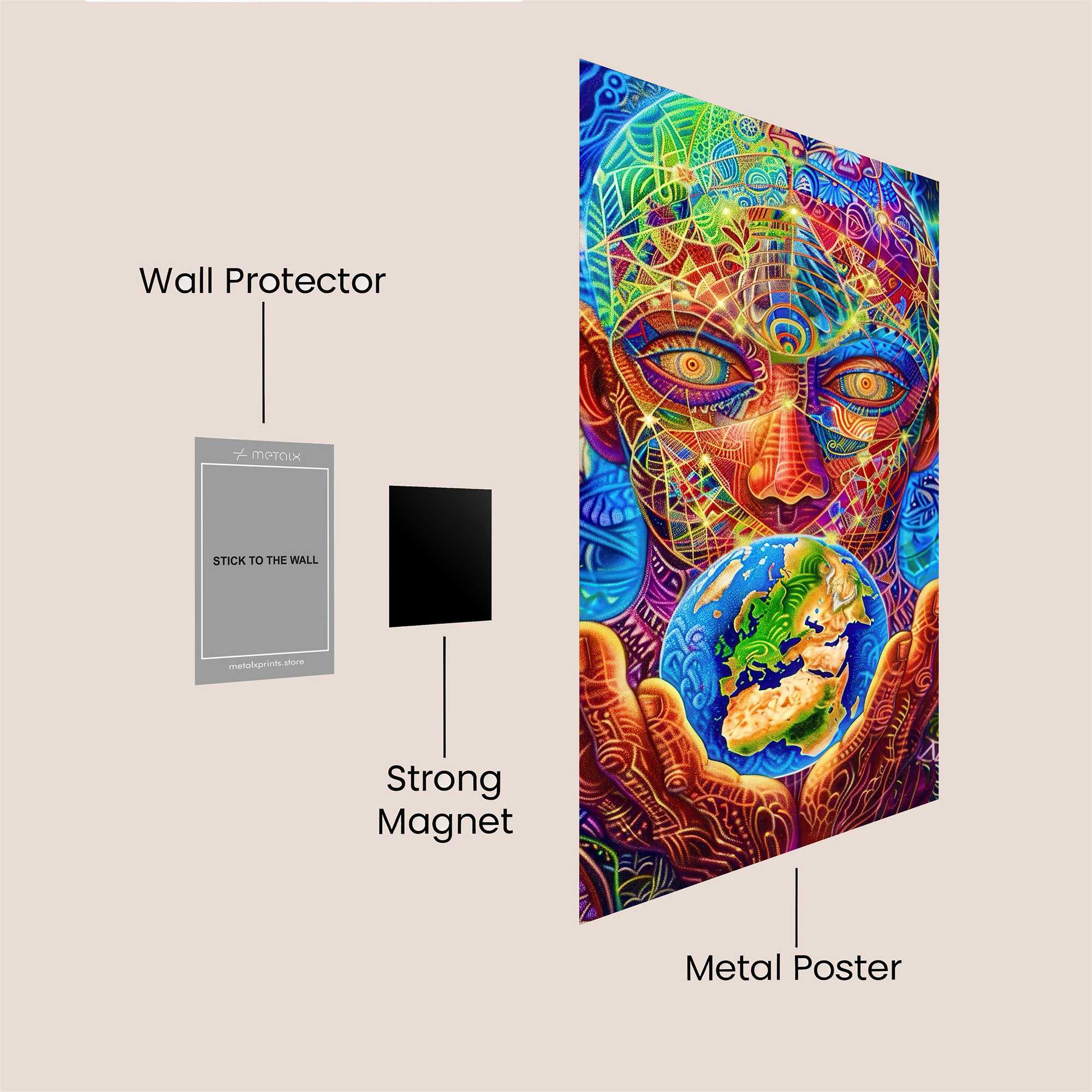 Visionary Harmony Safe Wall Magnetic / M