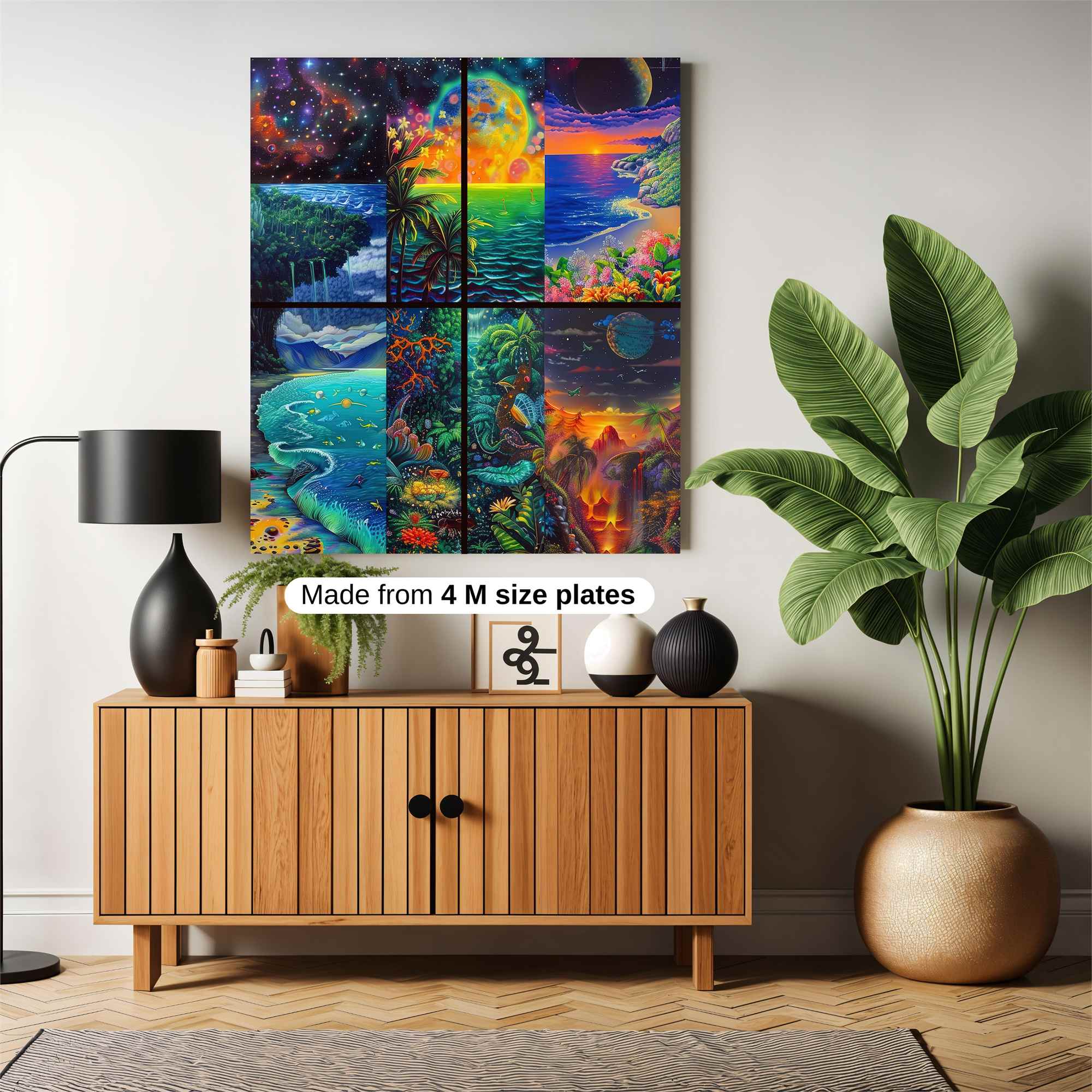 Cosmic Serenity Safe Wall Magnetic / M