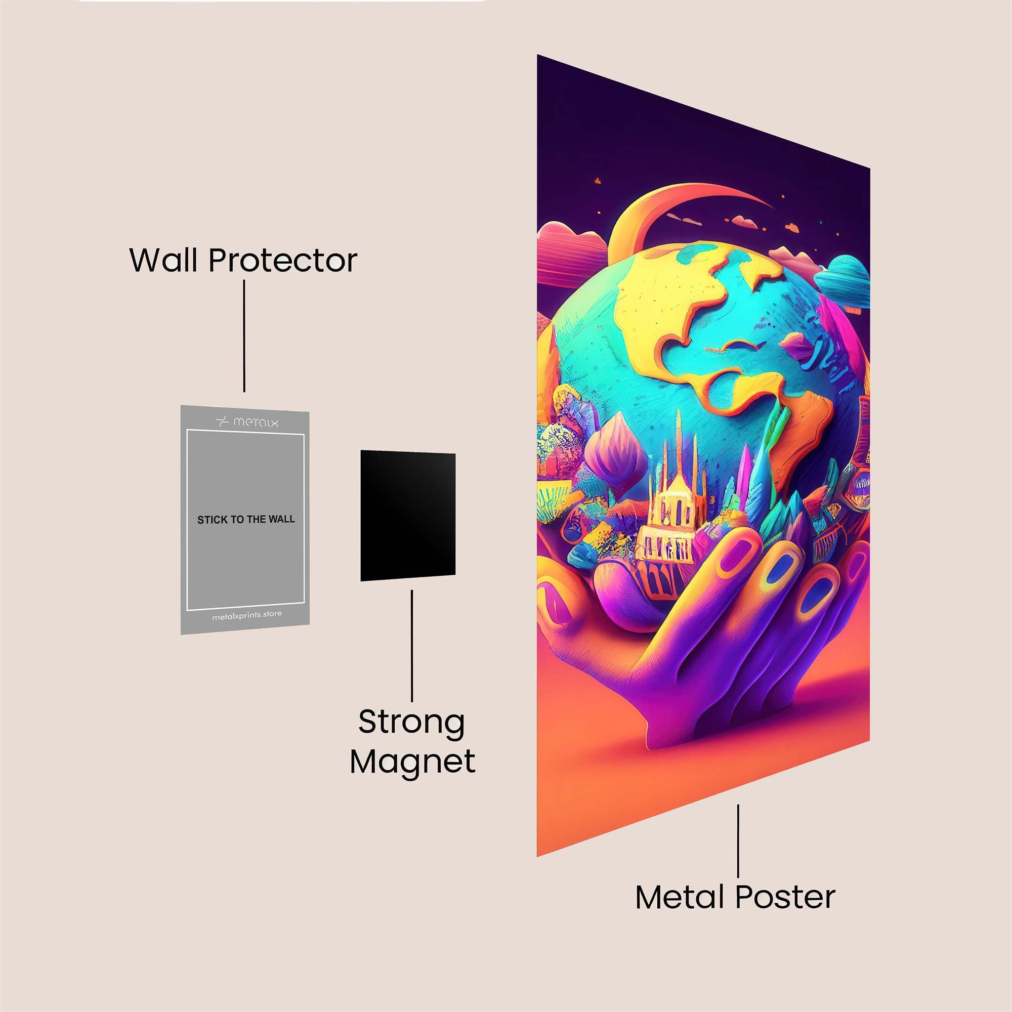 Earth Harmony Safe Wall Magnetic / M