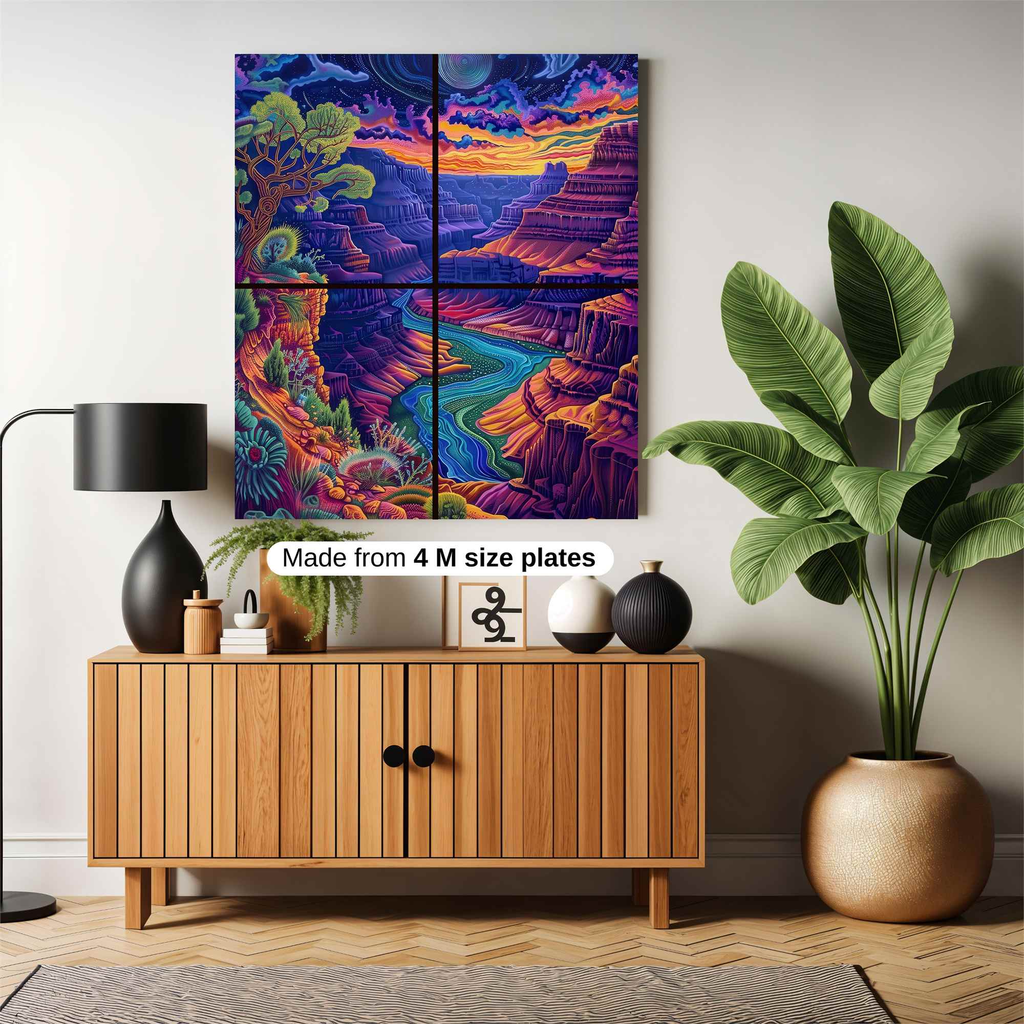 Canyon Dreamscape Safe Wall Magnetic / M