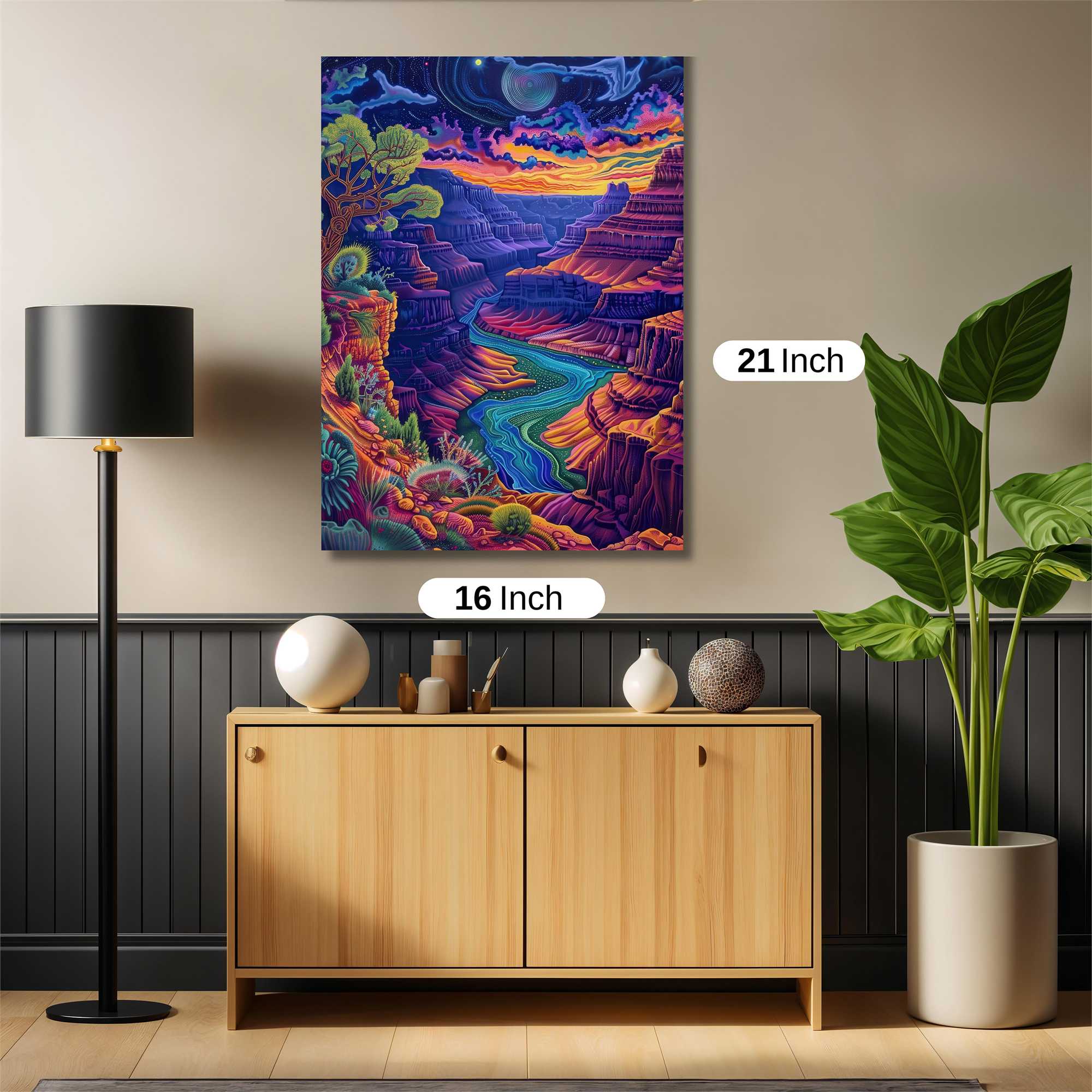 Canyon Dreamscape Safe Wall Magnetic / M