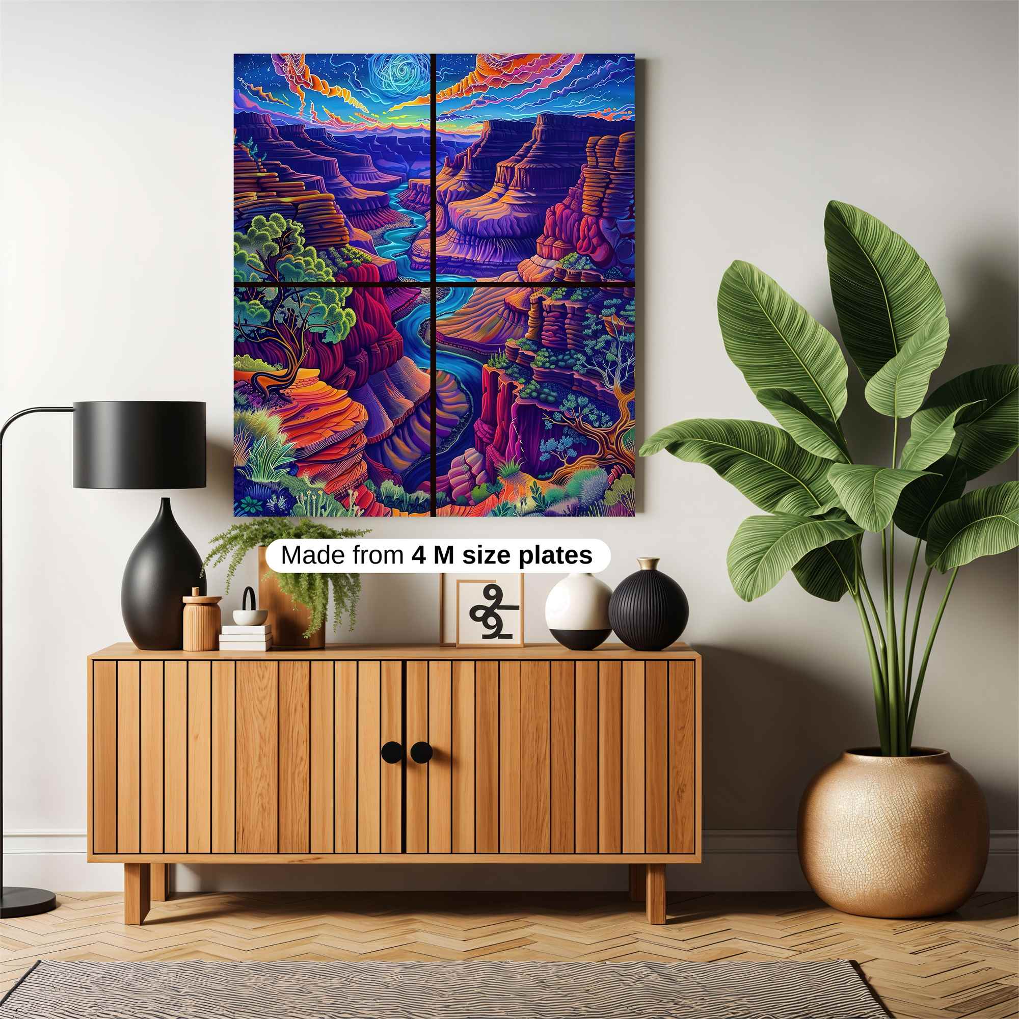 Canyon Dreamscape Safe Wall Magnetic / M