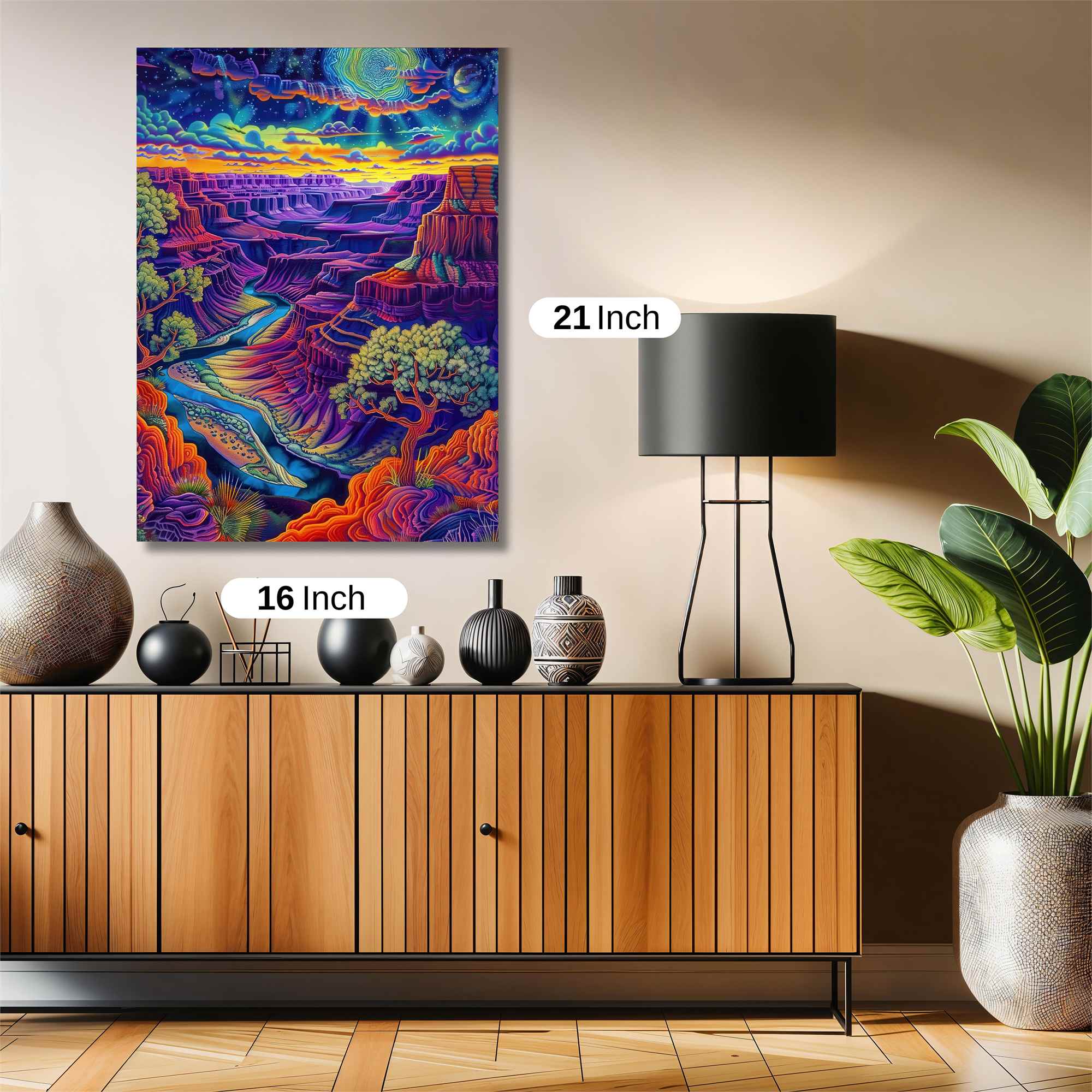 Canyon Dreamscape Safe Wall Magnetic / M