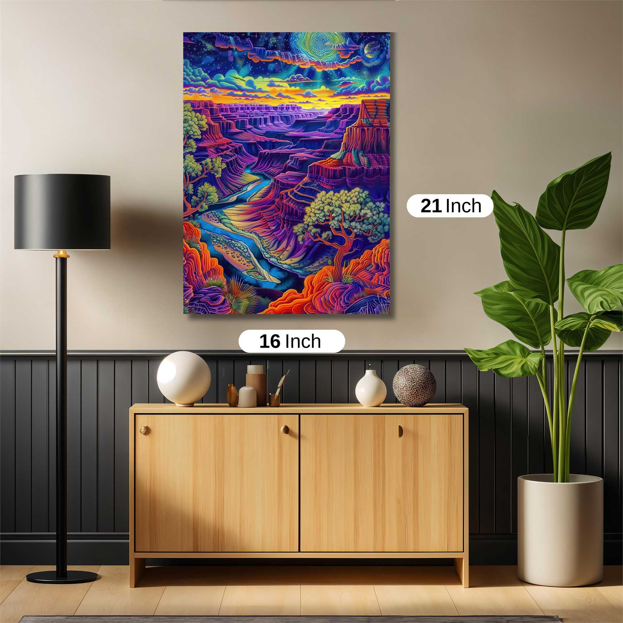 Canyon Dreamscape Safe Wall Magnetic / M