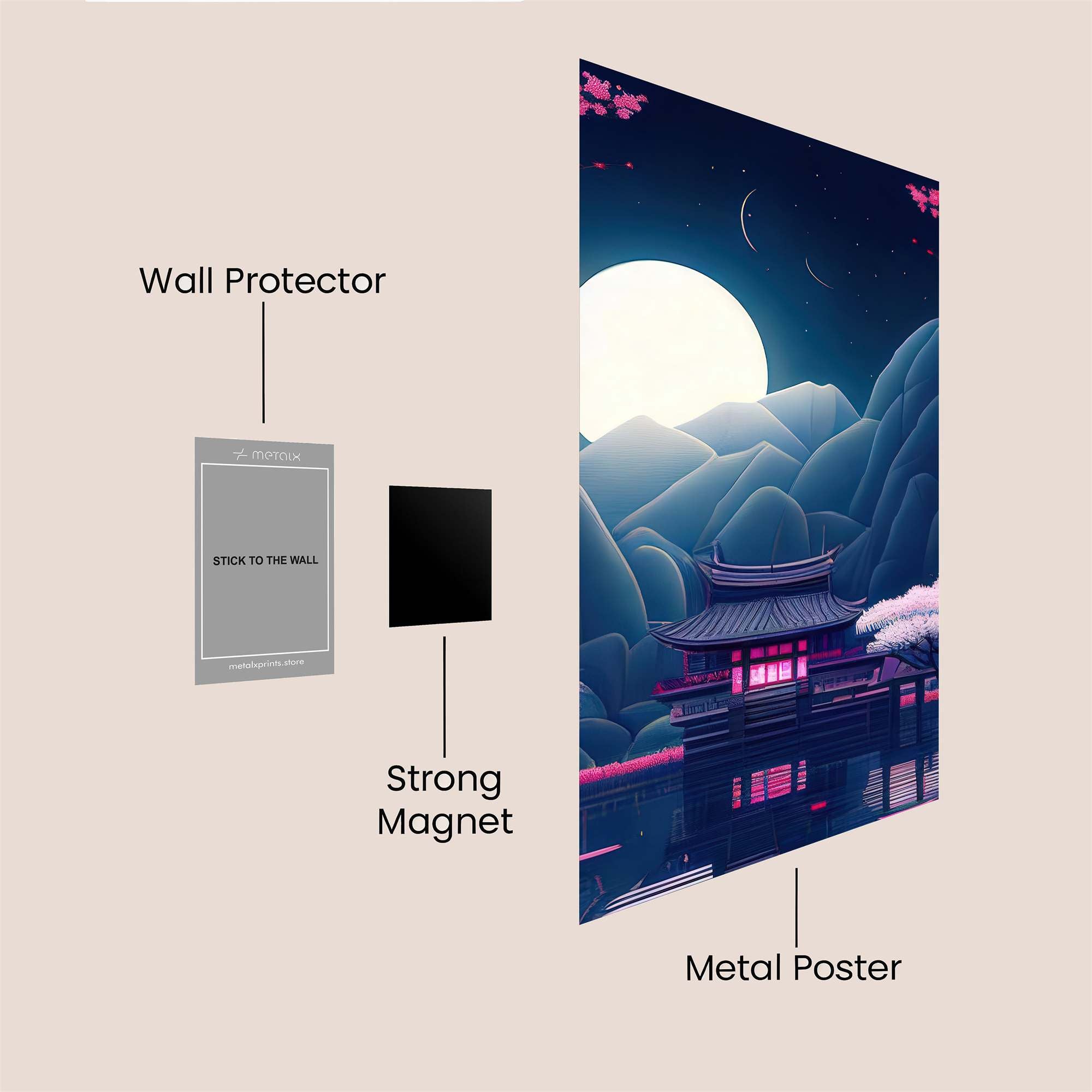 Fungal Dream Safe Wall Magnetic / M