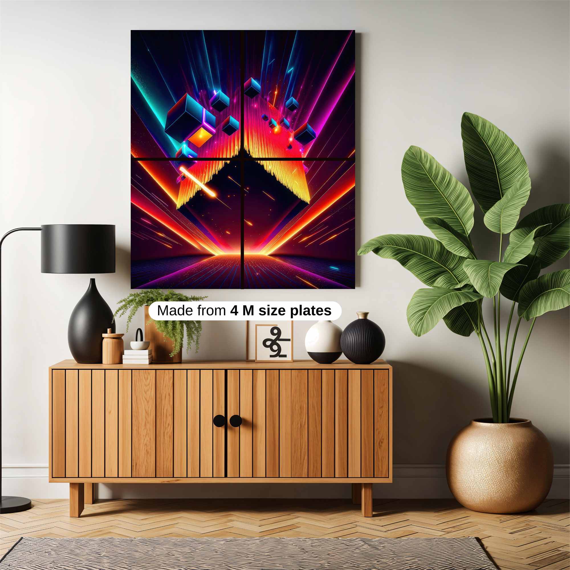Neon Ascent Safe Wall Magnetic / M