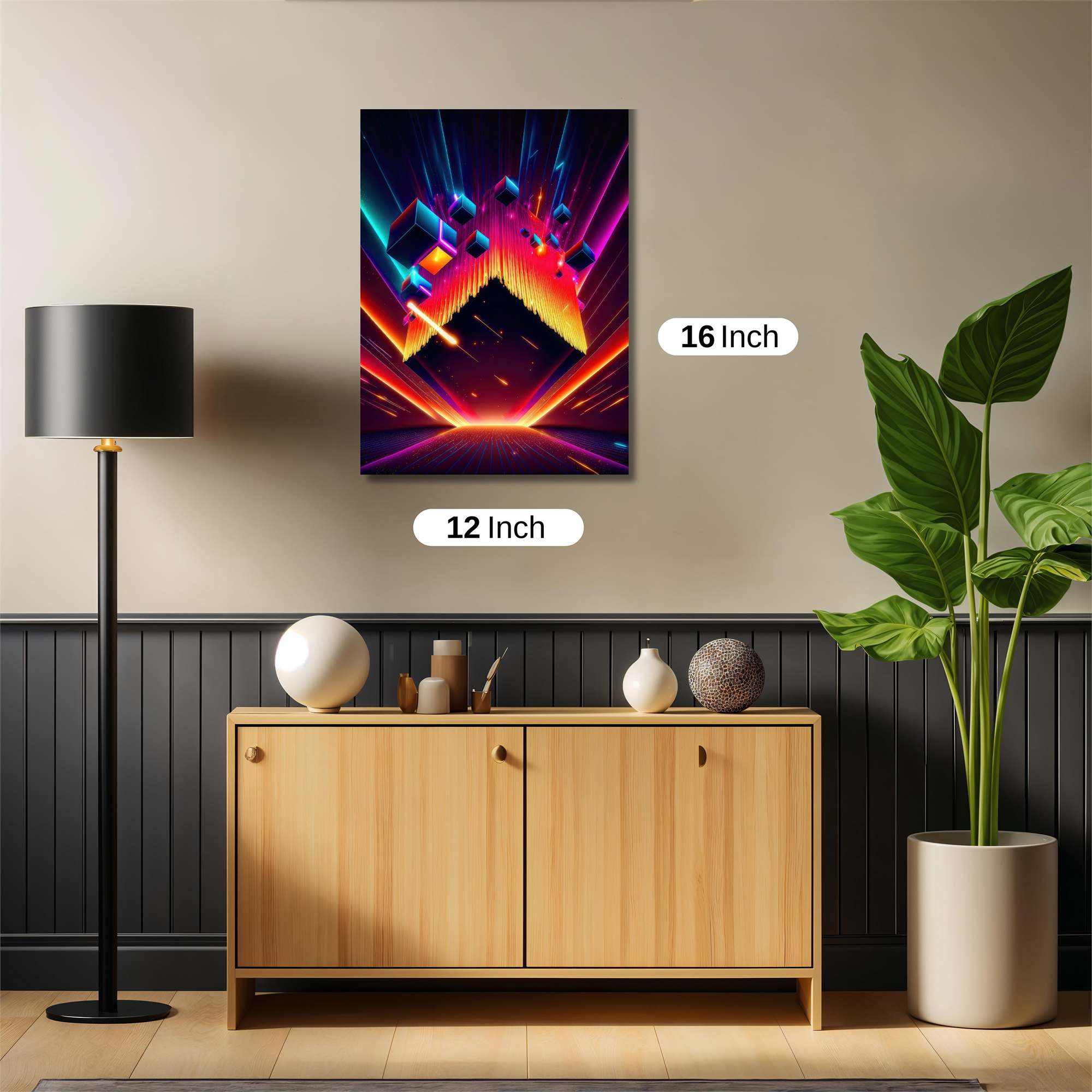 Neon Ascent Safe Wall Magnetic / M