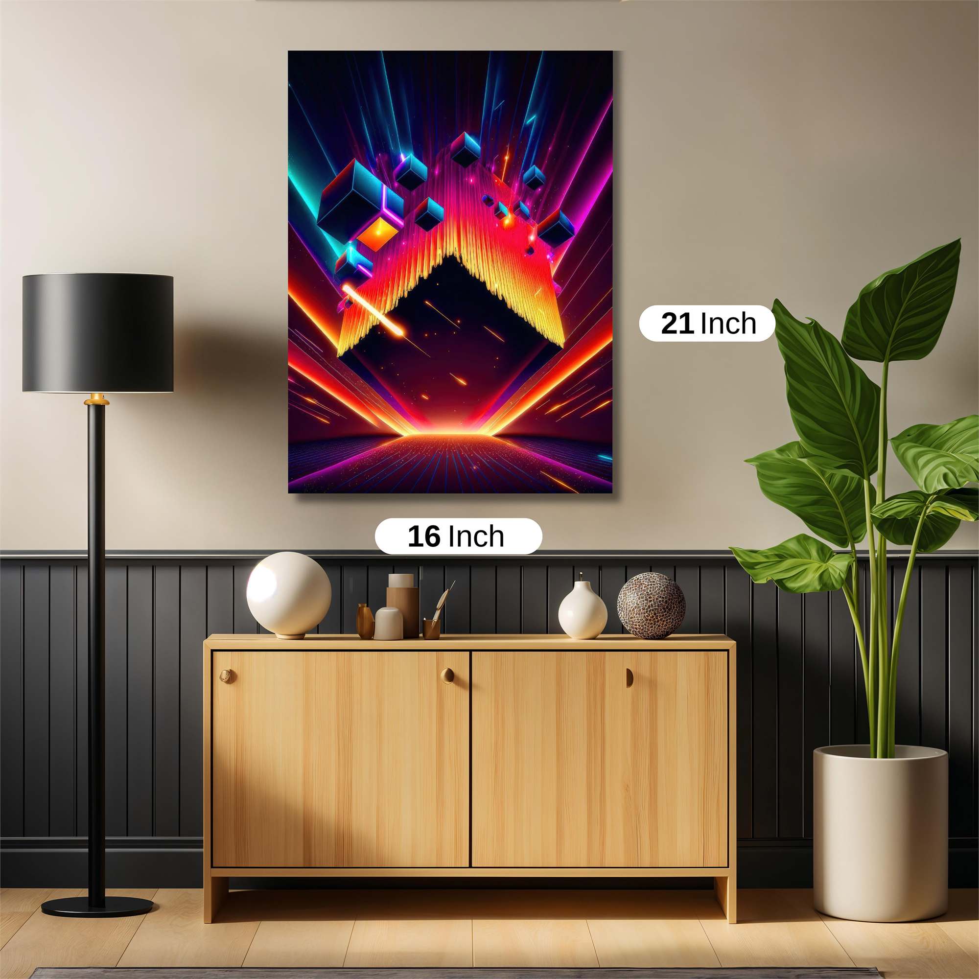Neon Ascent Safe Wall Magnetic / M