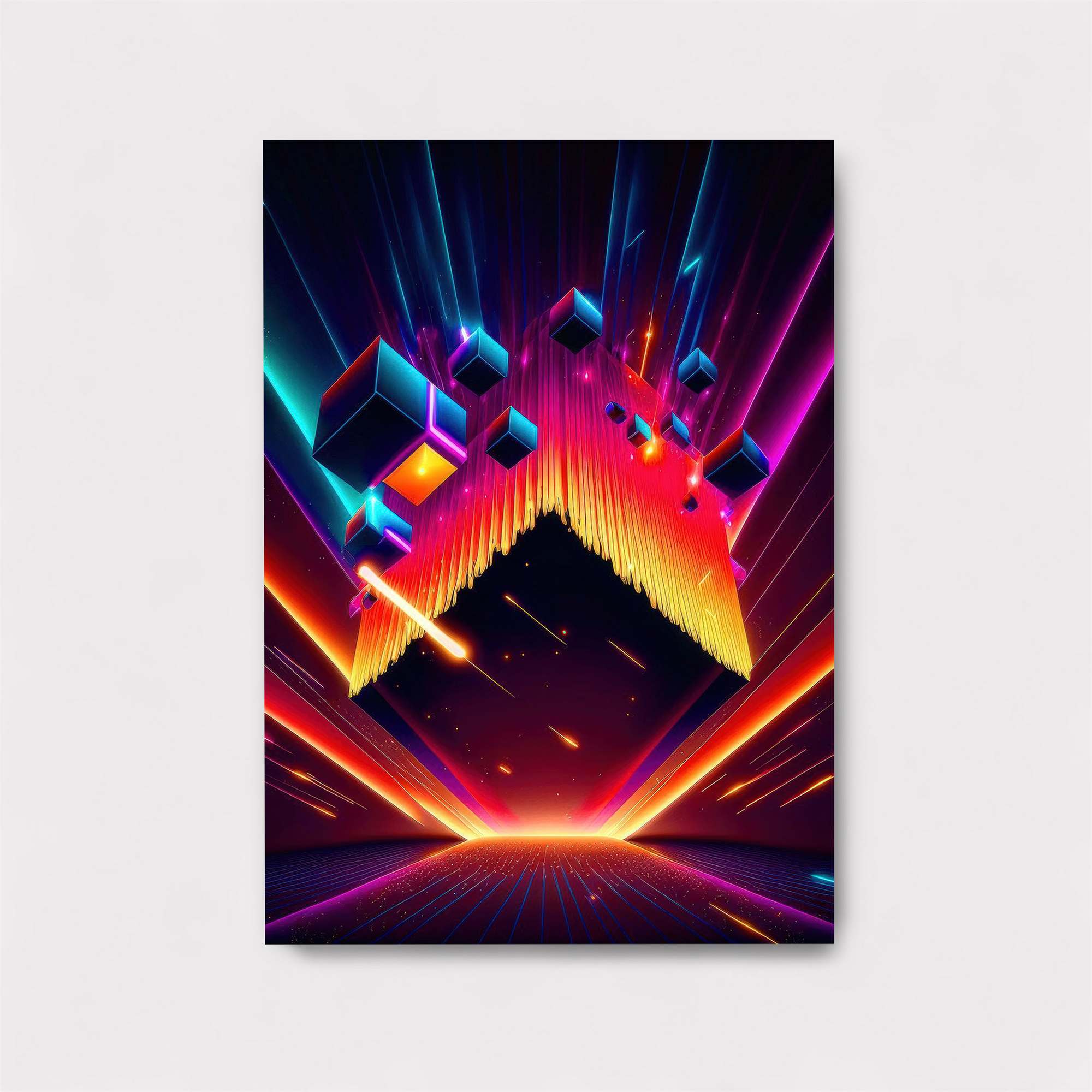 Neon Ascent Safe Wall Magnetic / M