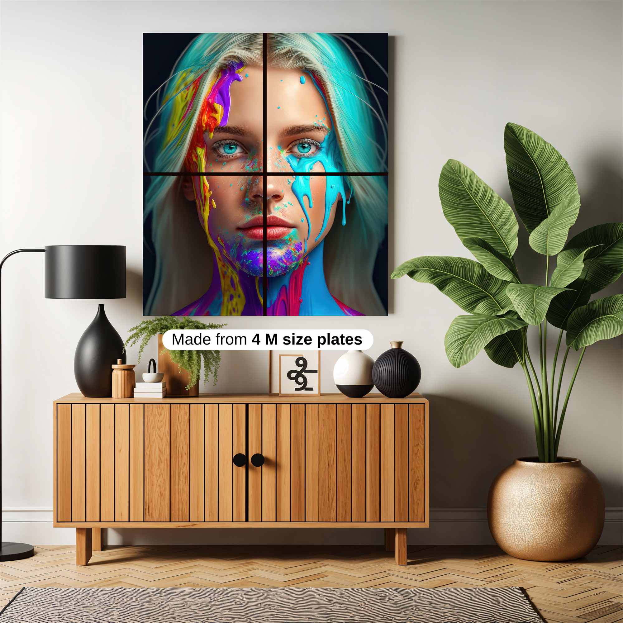 Color Splash Safe Wall Magnetic / M