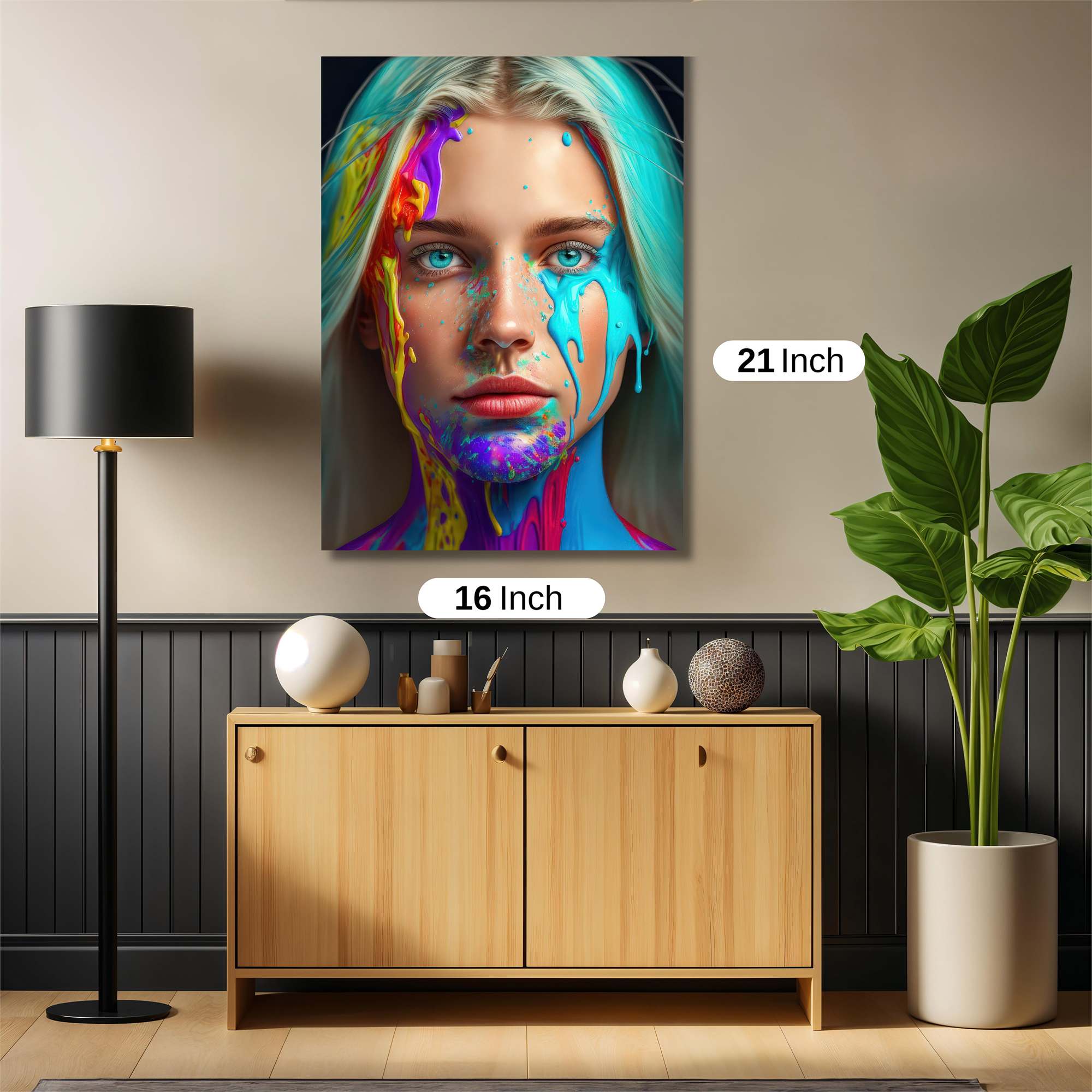 Color Splash Safe Wall Magnetic / M