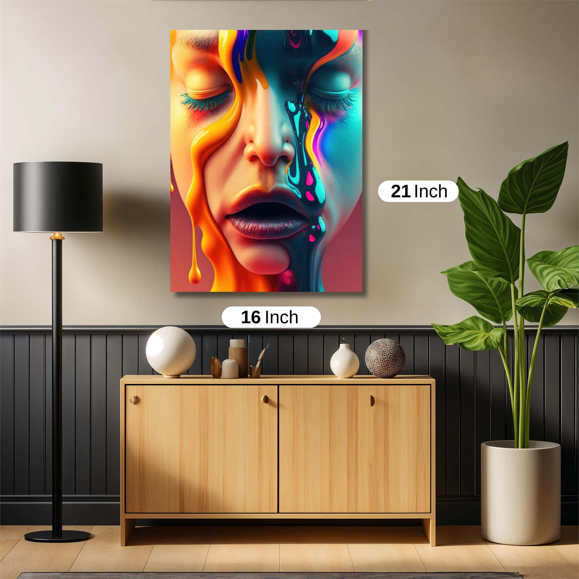 Melting Serenity Safe Wall Magnetic / M