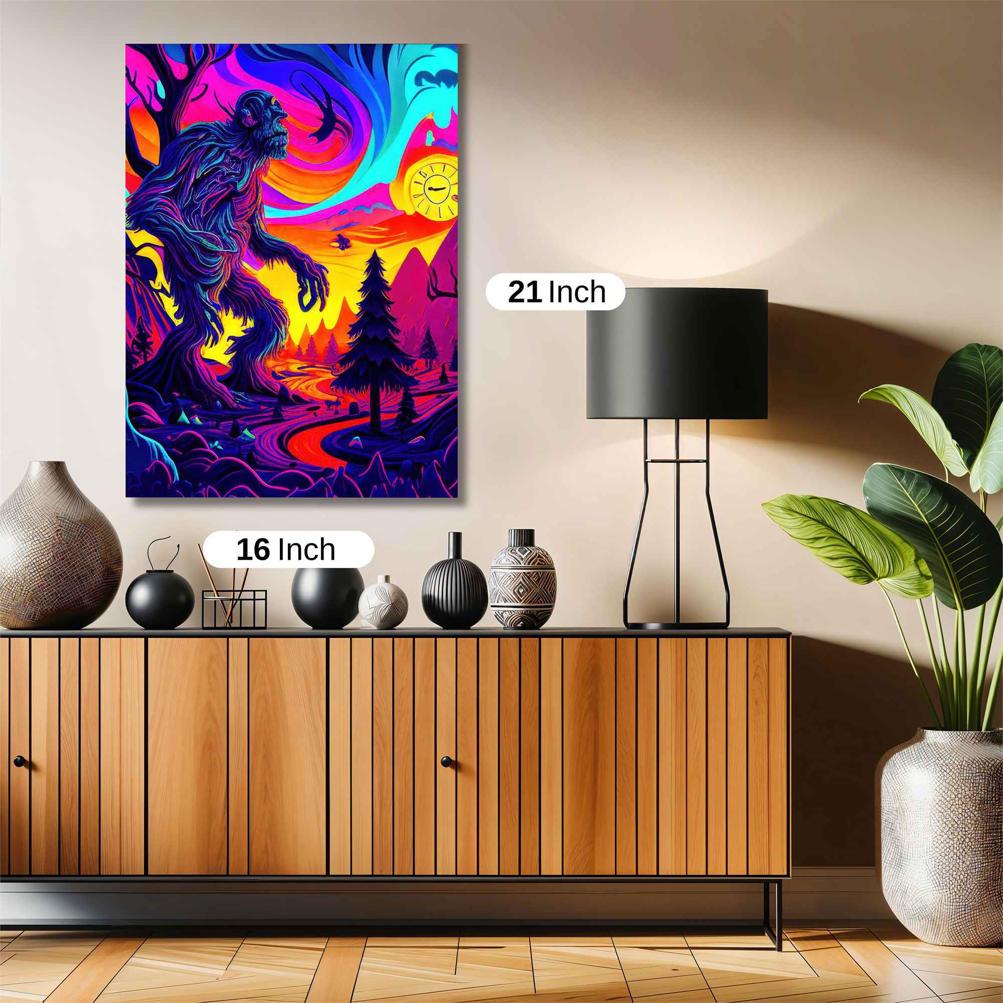Bigfoot Dreamscape Safe Wall Magnetic / M