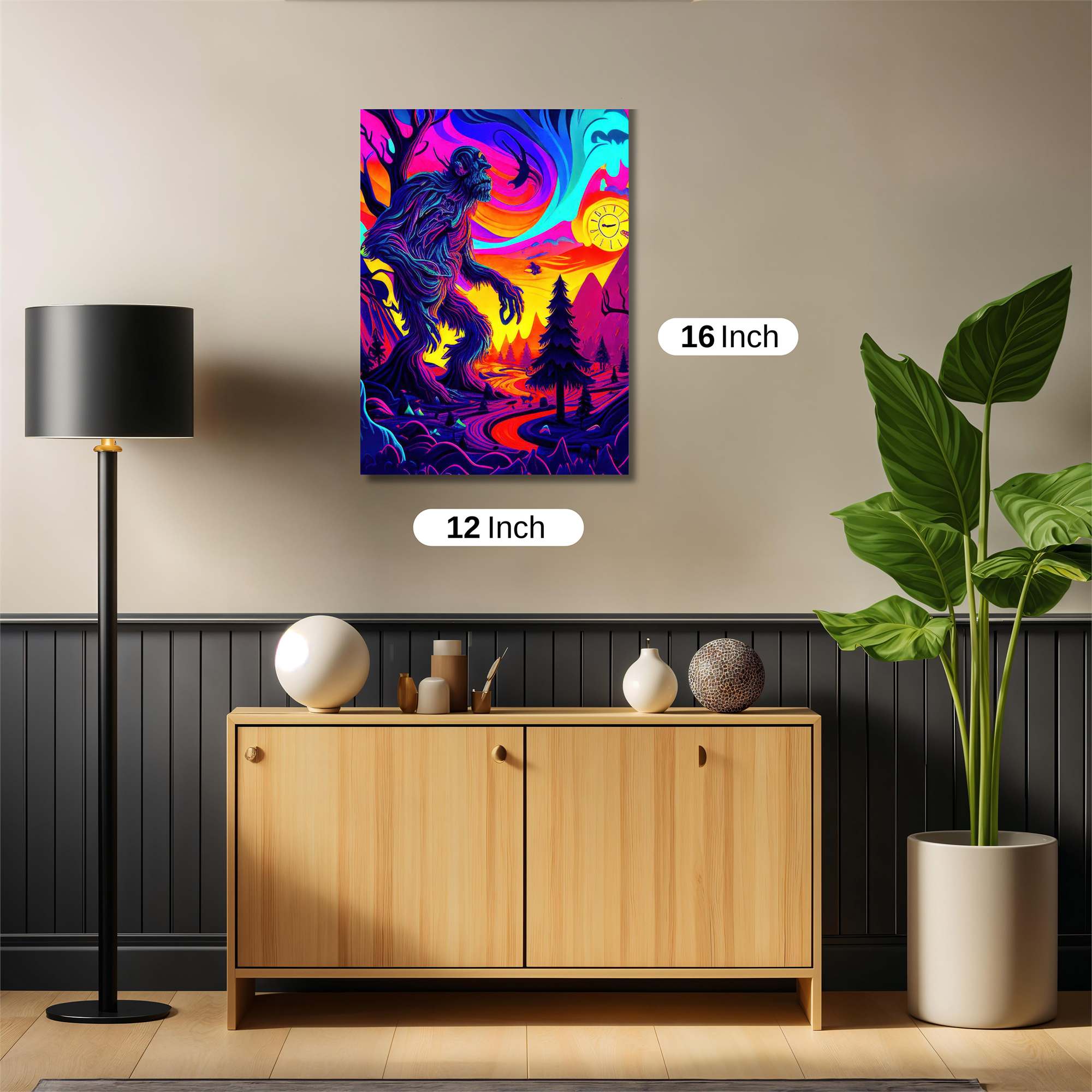 Bigfoot Dreamscape Safe Wall Magnetic / M