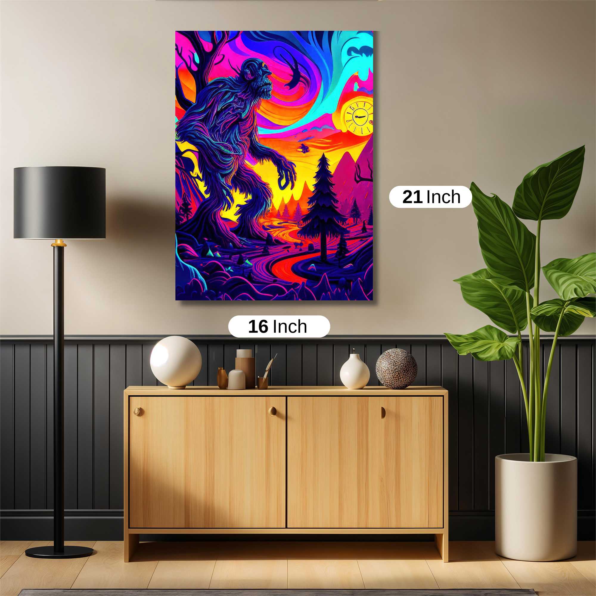 Bigfoot Dreamscape Safe Wall Magnetic / M