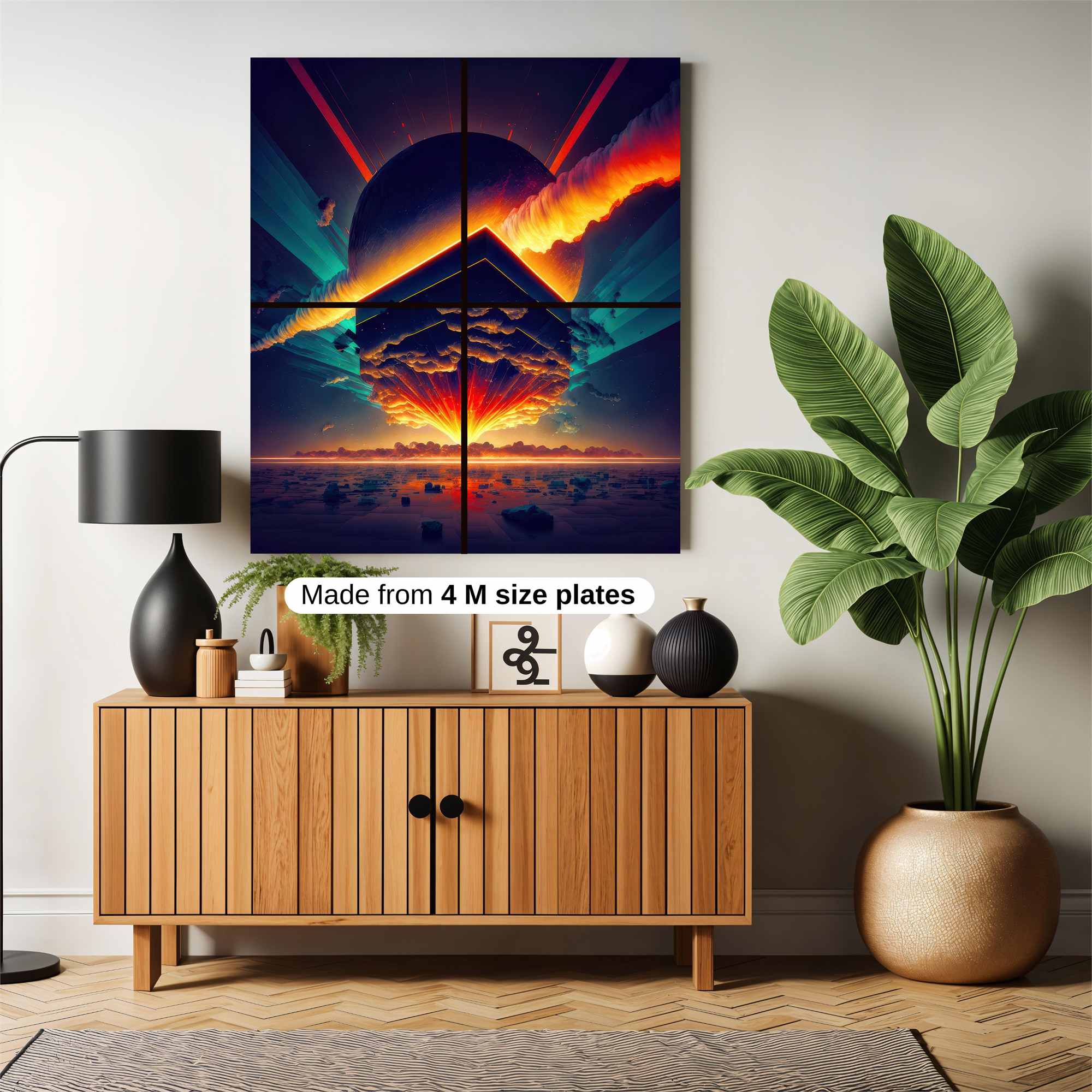 Cosmic Blaze Safe Wall Magnetic / M