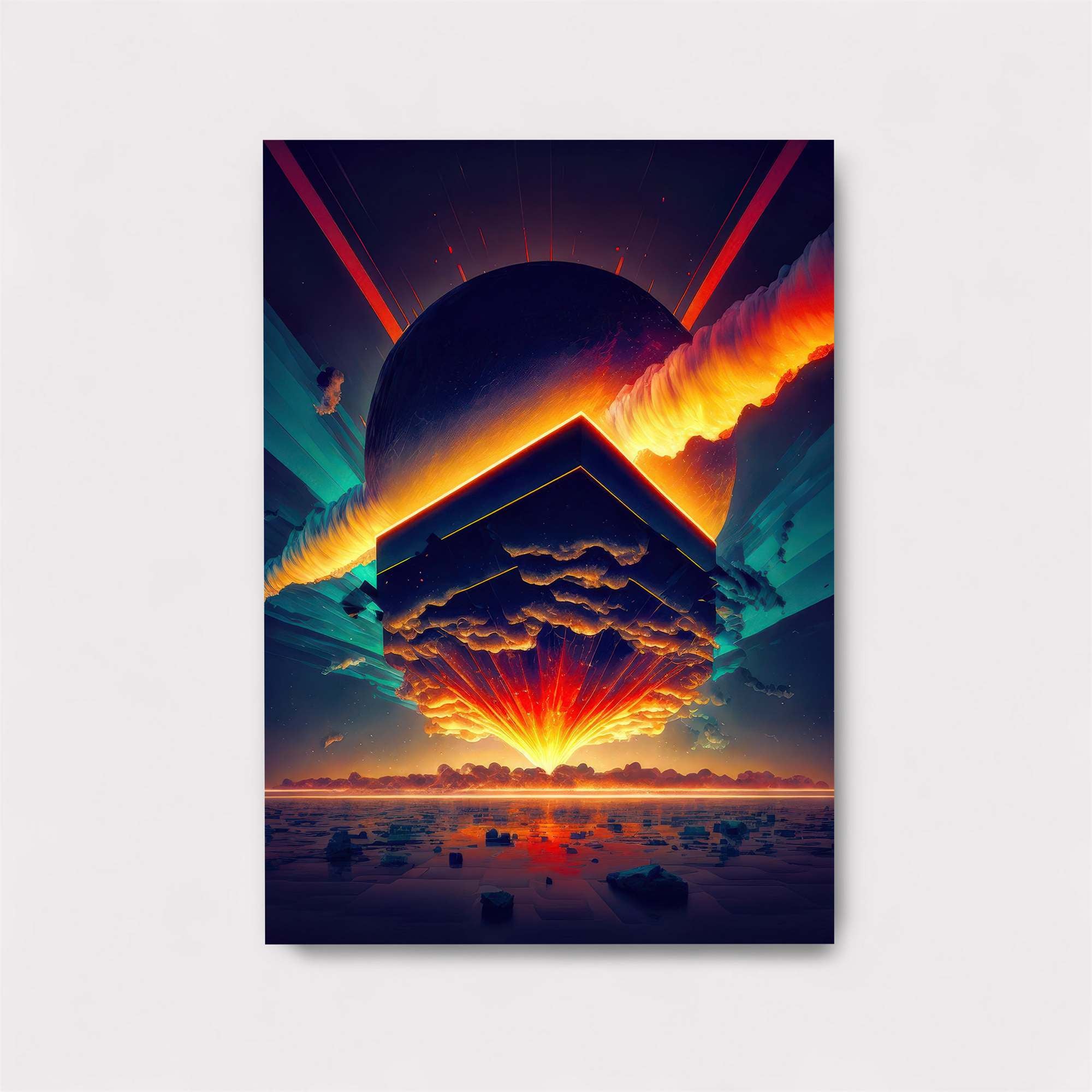 Cosmic Blaze Safe Wall Magnetic / M