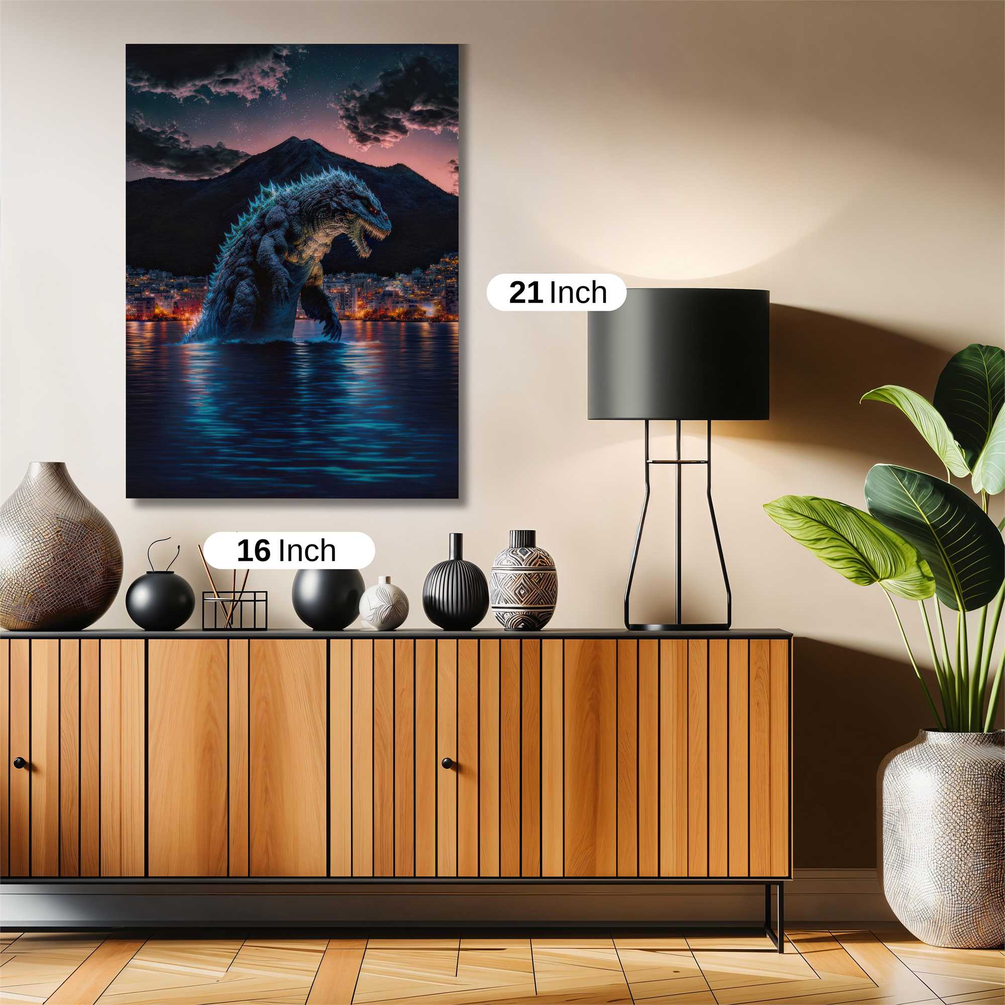 Godzilla Twilight Safe Wall Magnetic / M