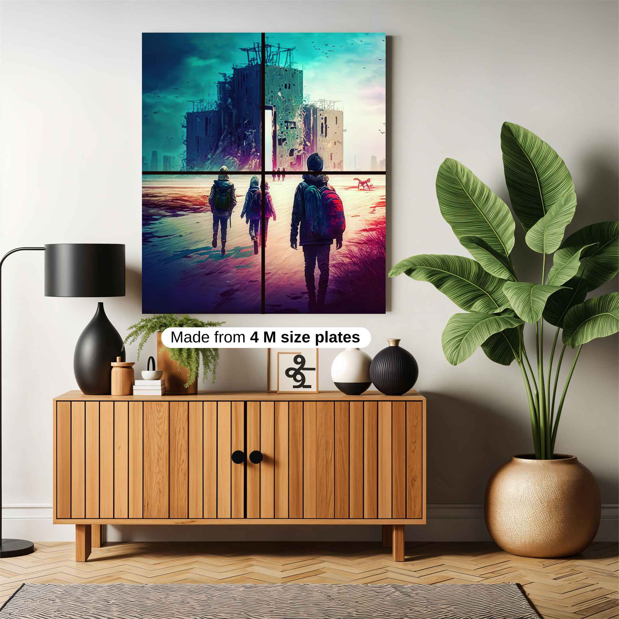 Apocalyptic Journey Safe Wall Magnetic / M