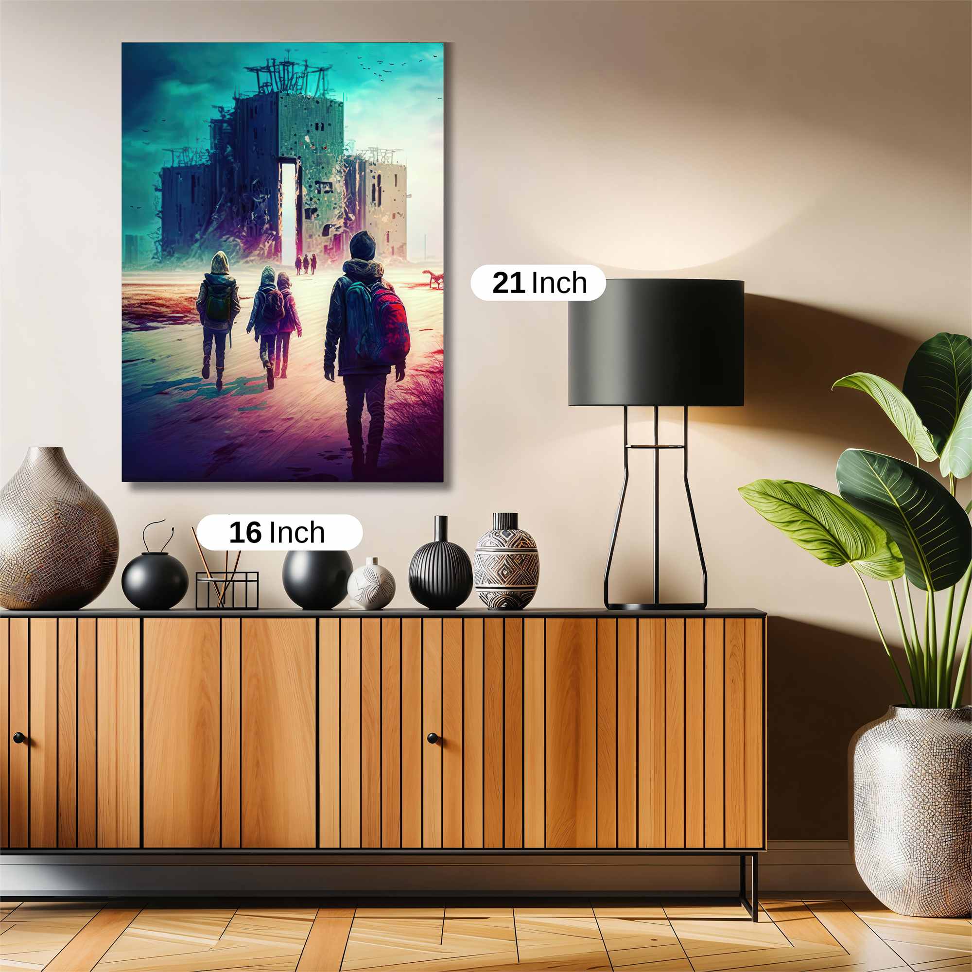 Apocalyptic Journey Safe Wall Magnetic / M