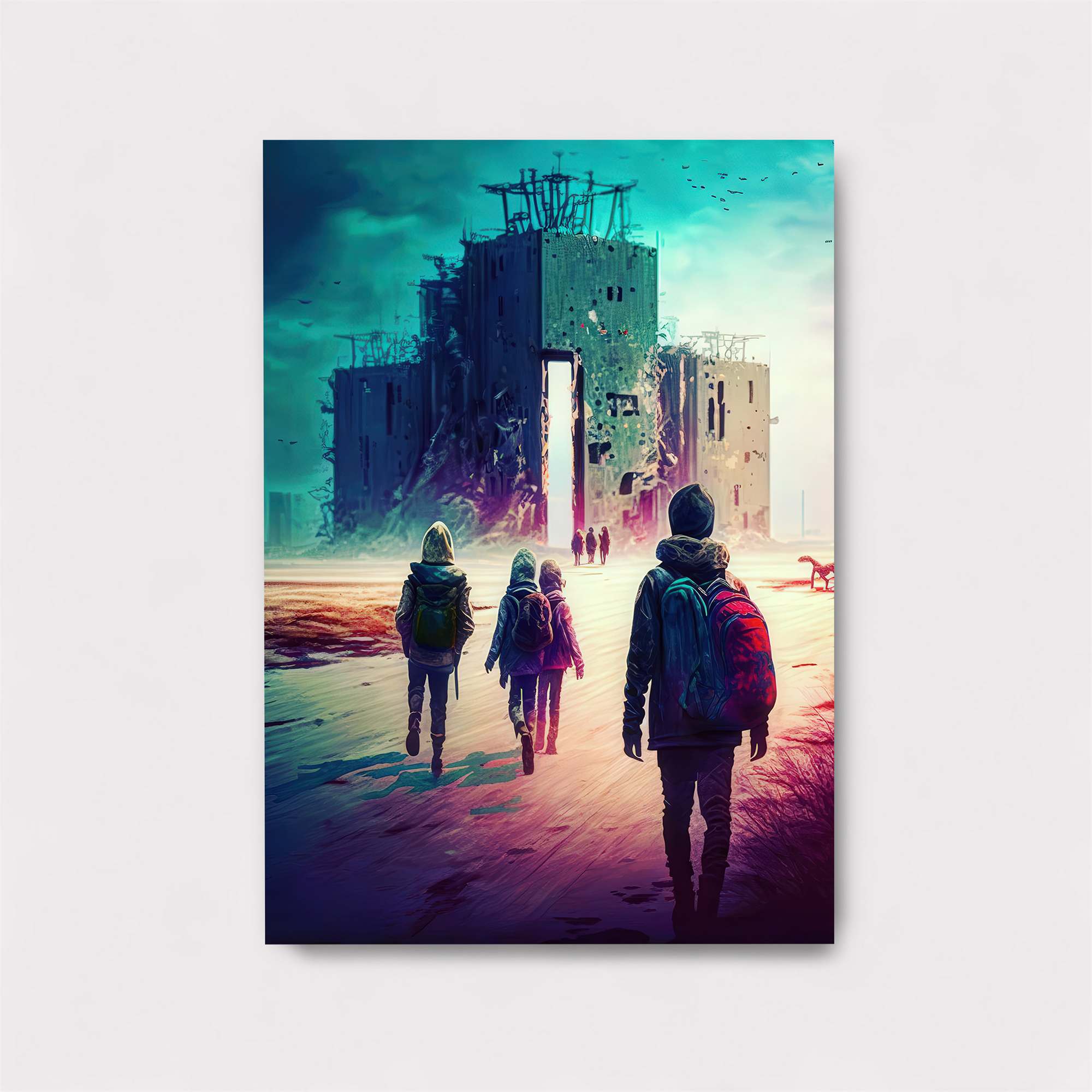 Apocalyptic Journey Safe Wall Magnetic / M