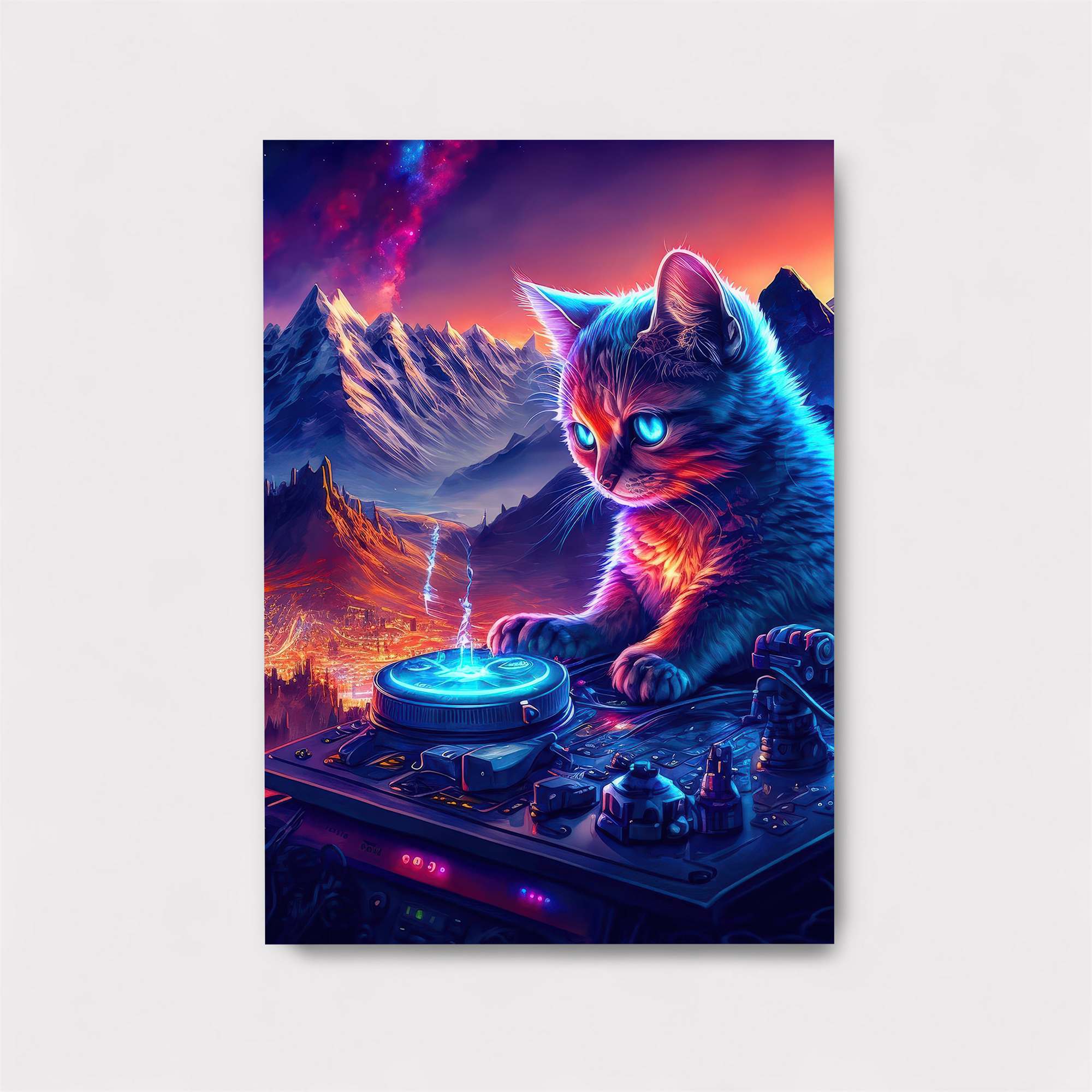 DJ Kitty Safe Wall Magnetic / M