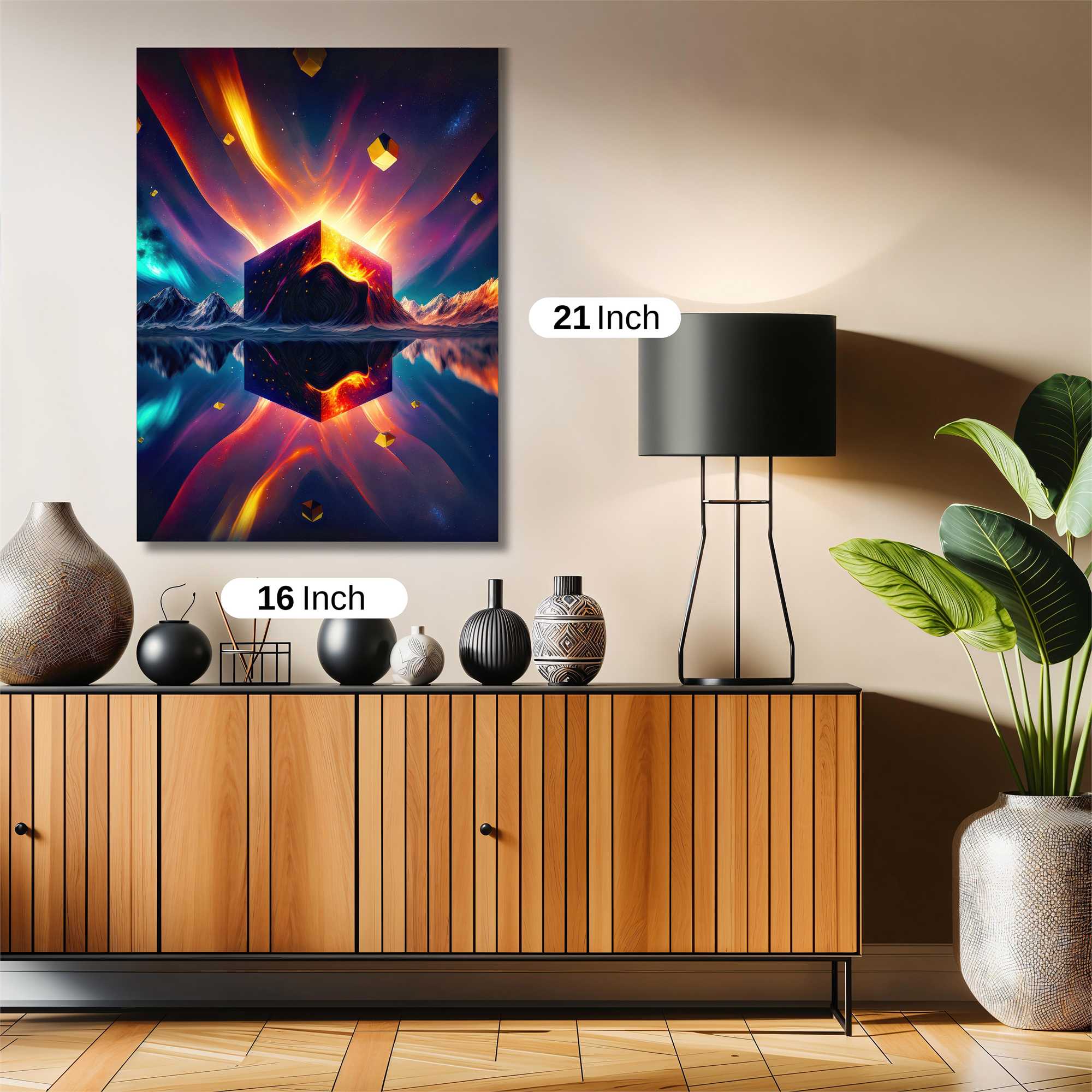 Cube Radiance Safe Wall Magnetic / M