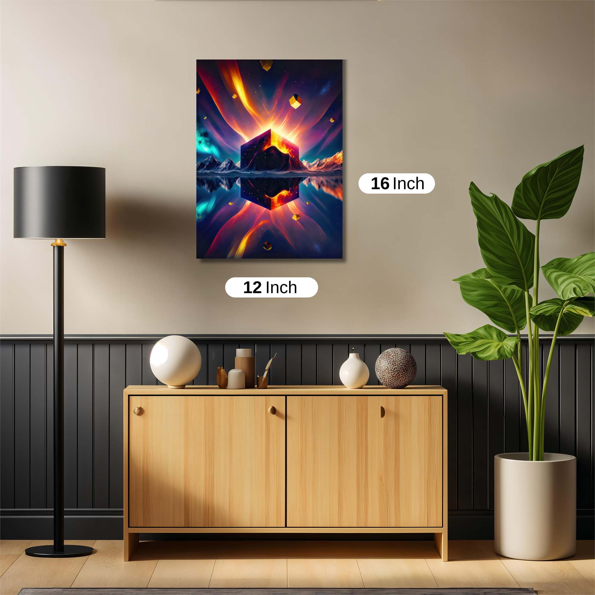 Cube Radiance Safe Wall Magnetic / M