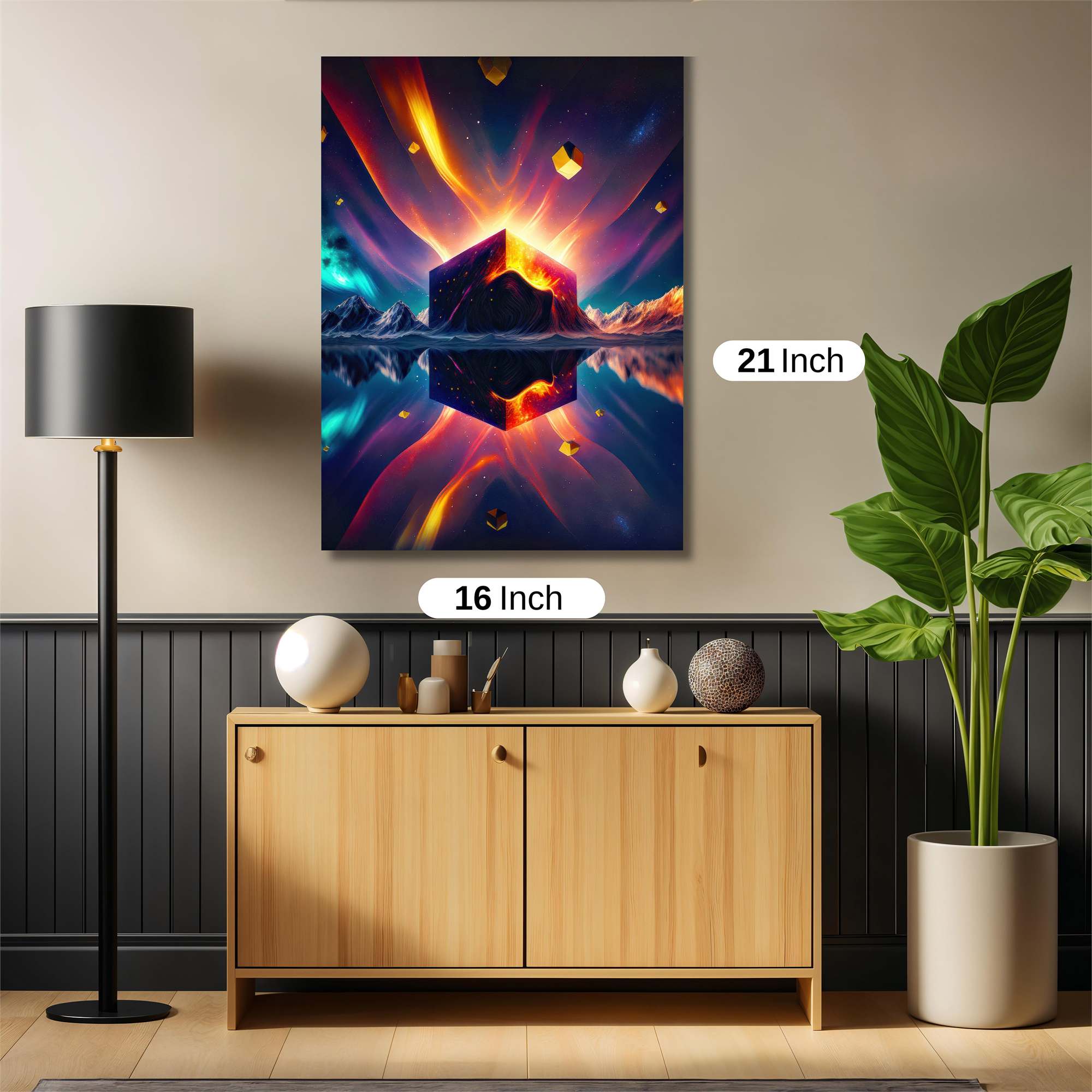 Cube Radiance Safe Wall Magnetic / M