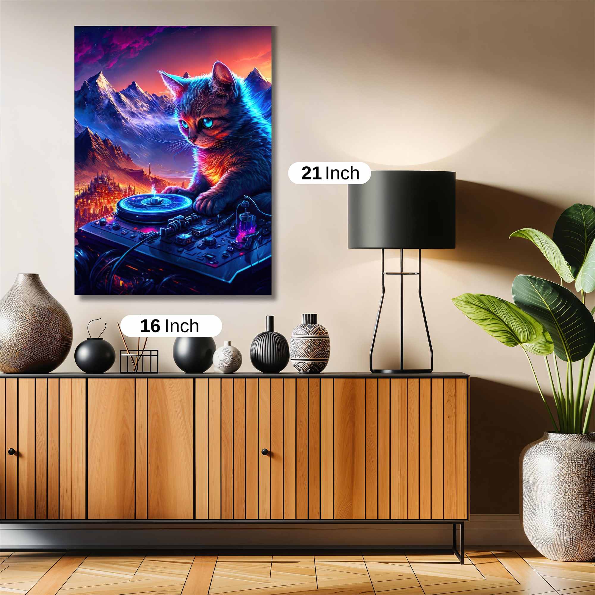 DJ Kitten Safe Wall Magnetic / M