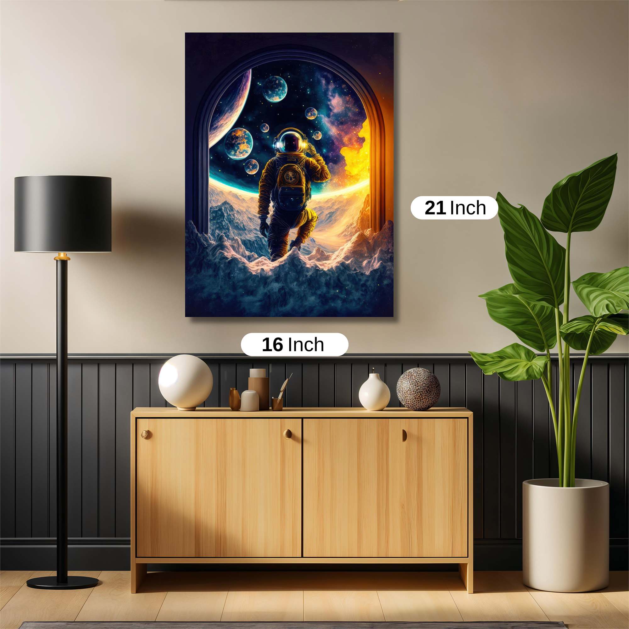 Astronaut Odyssey Safe Wall Magnetic / M