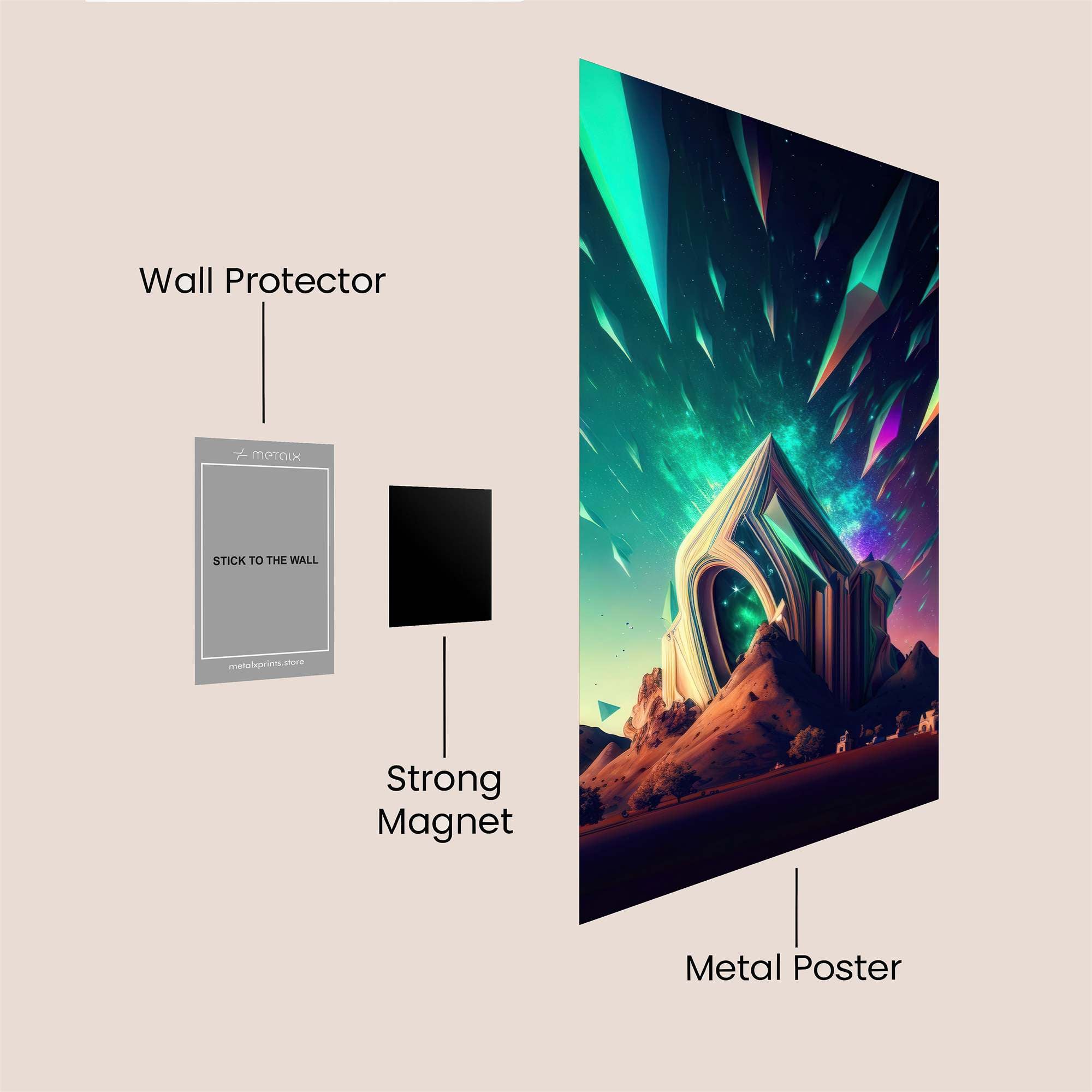 Portal Enigma Safe Wall Magnetic / M