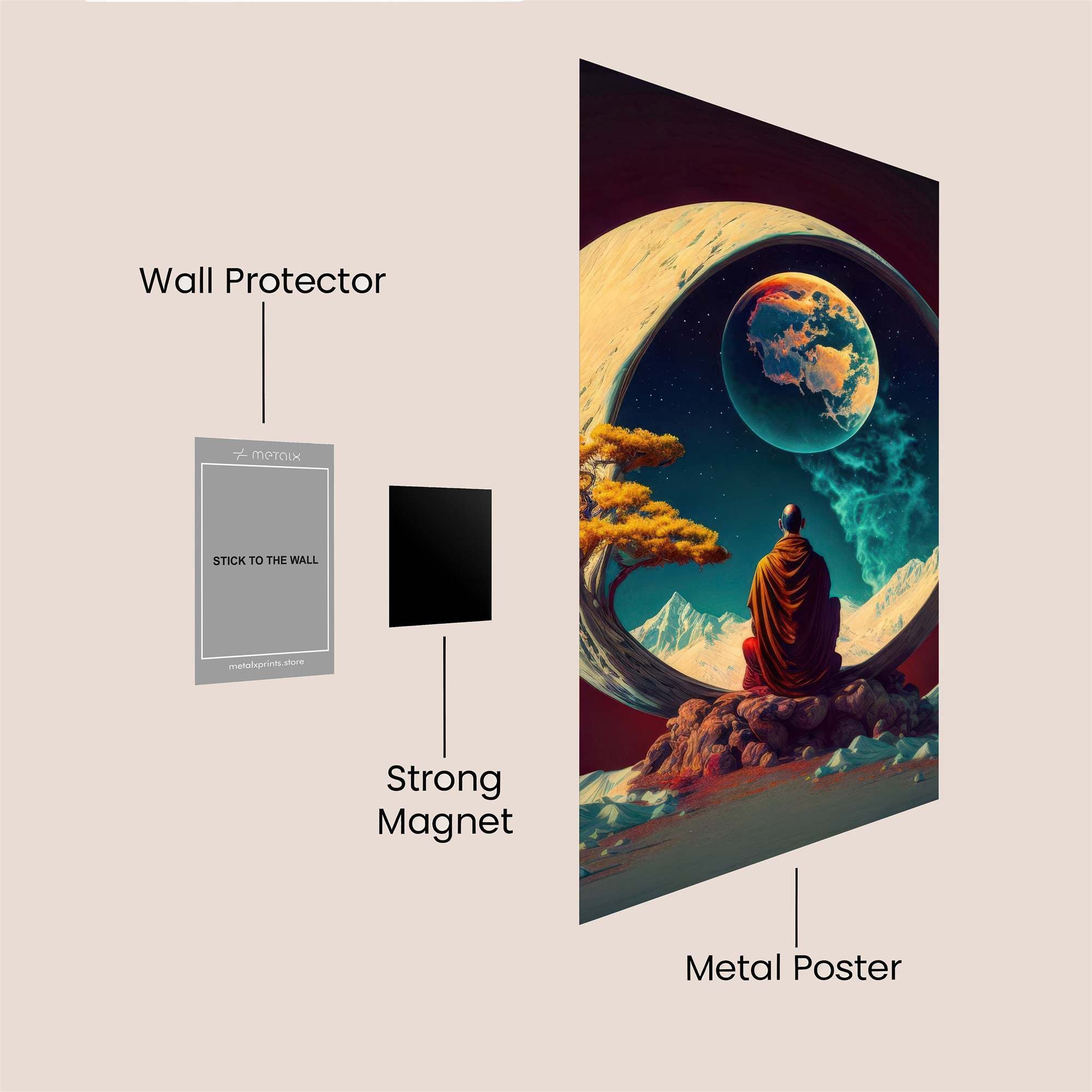 Earth Serenity Safe Wall Magnetic / M