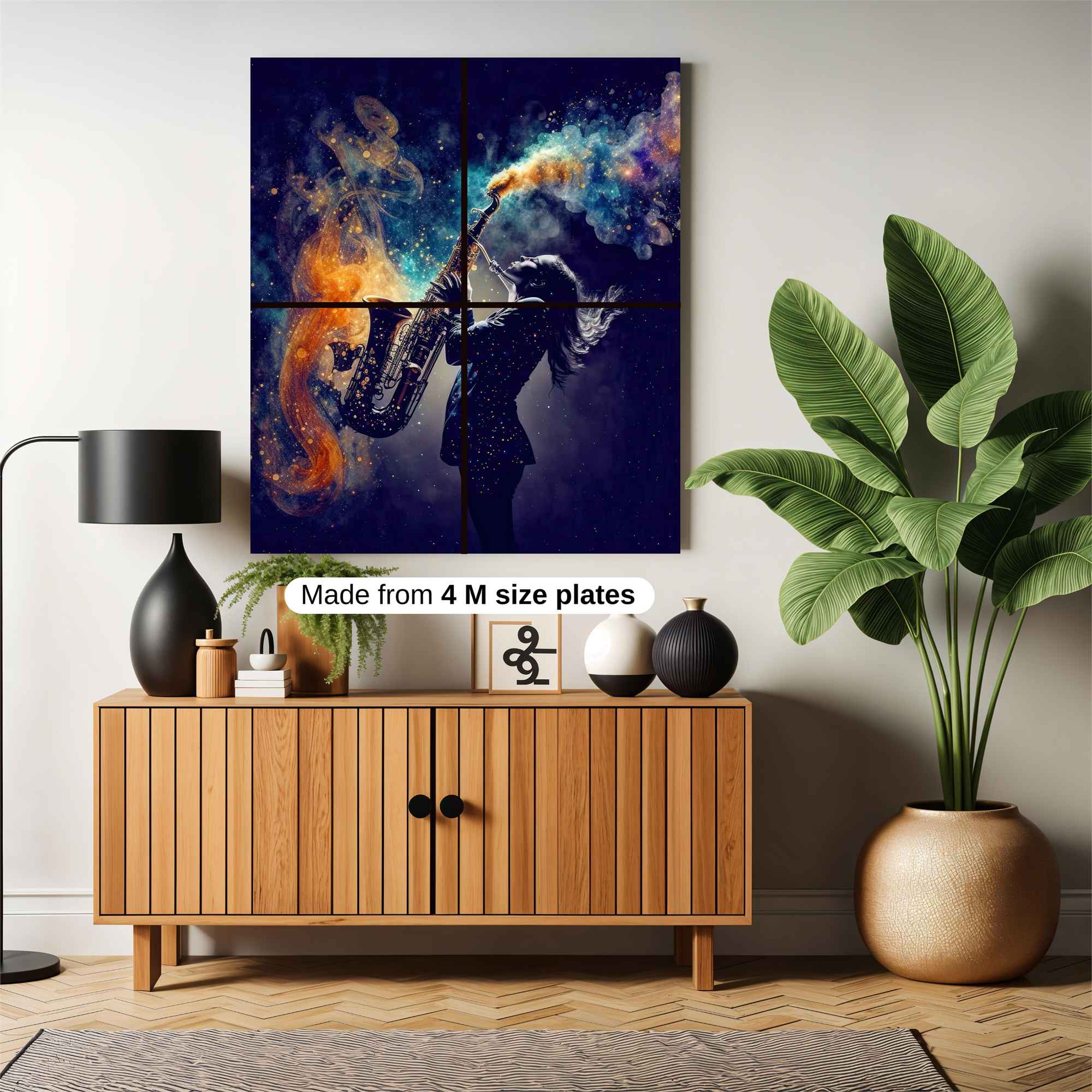 Galactic Jazz Safe Wall Magnetic / M
