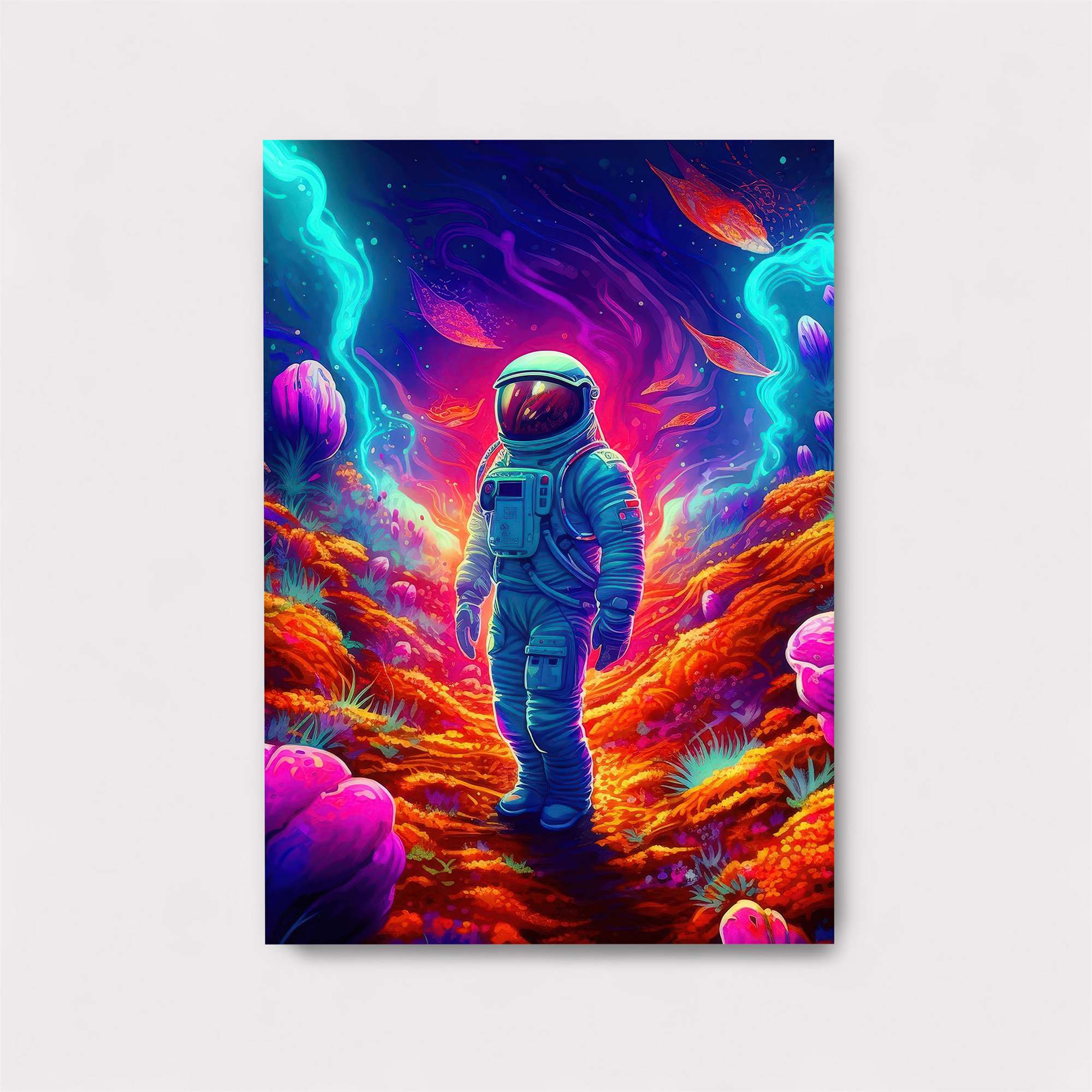 Astronaut Dreamscape Safe Wall Magnetic / M