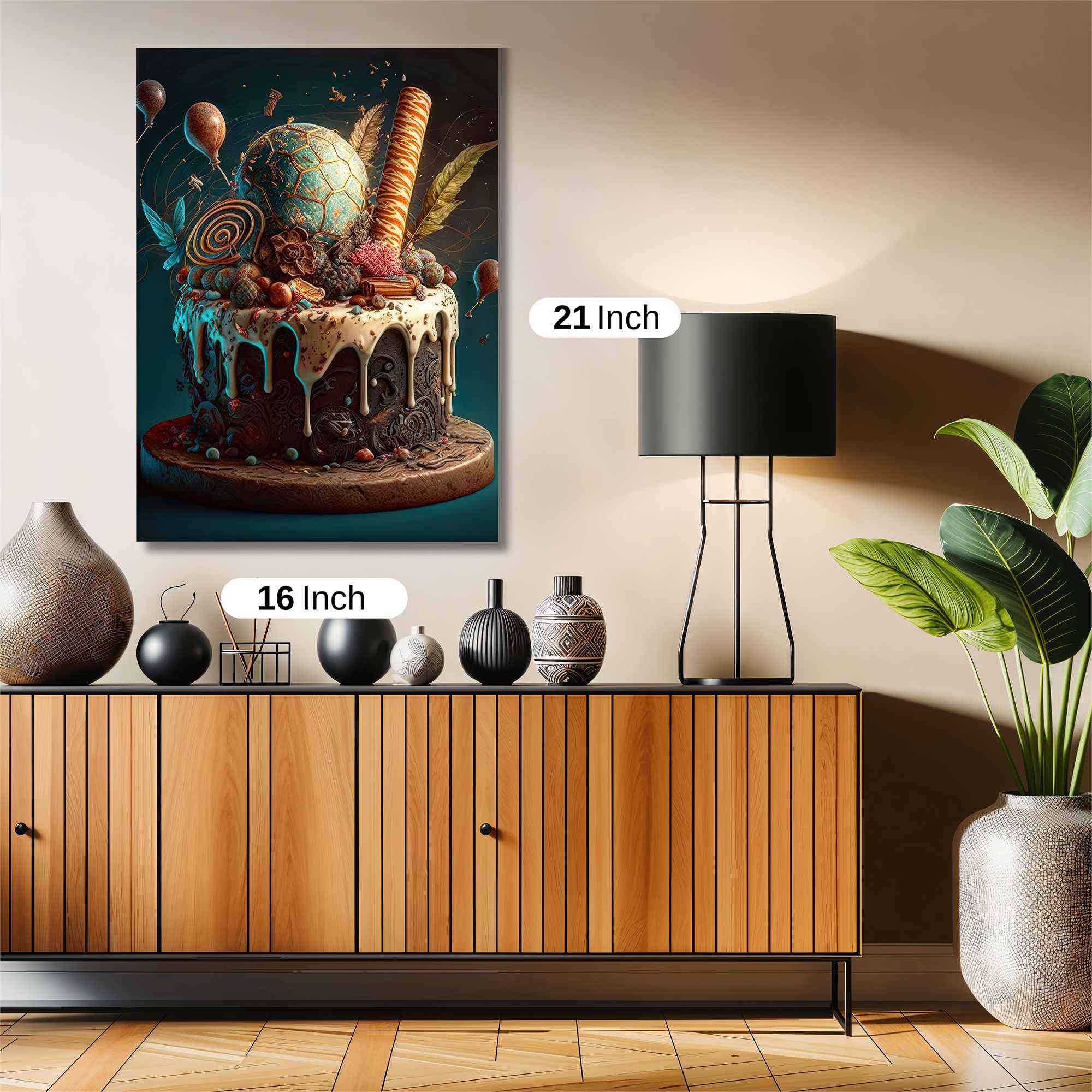 Fantasy Feast Safe Wall Magnetic / M