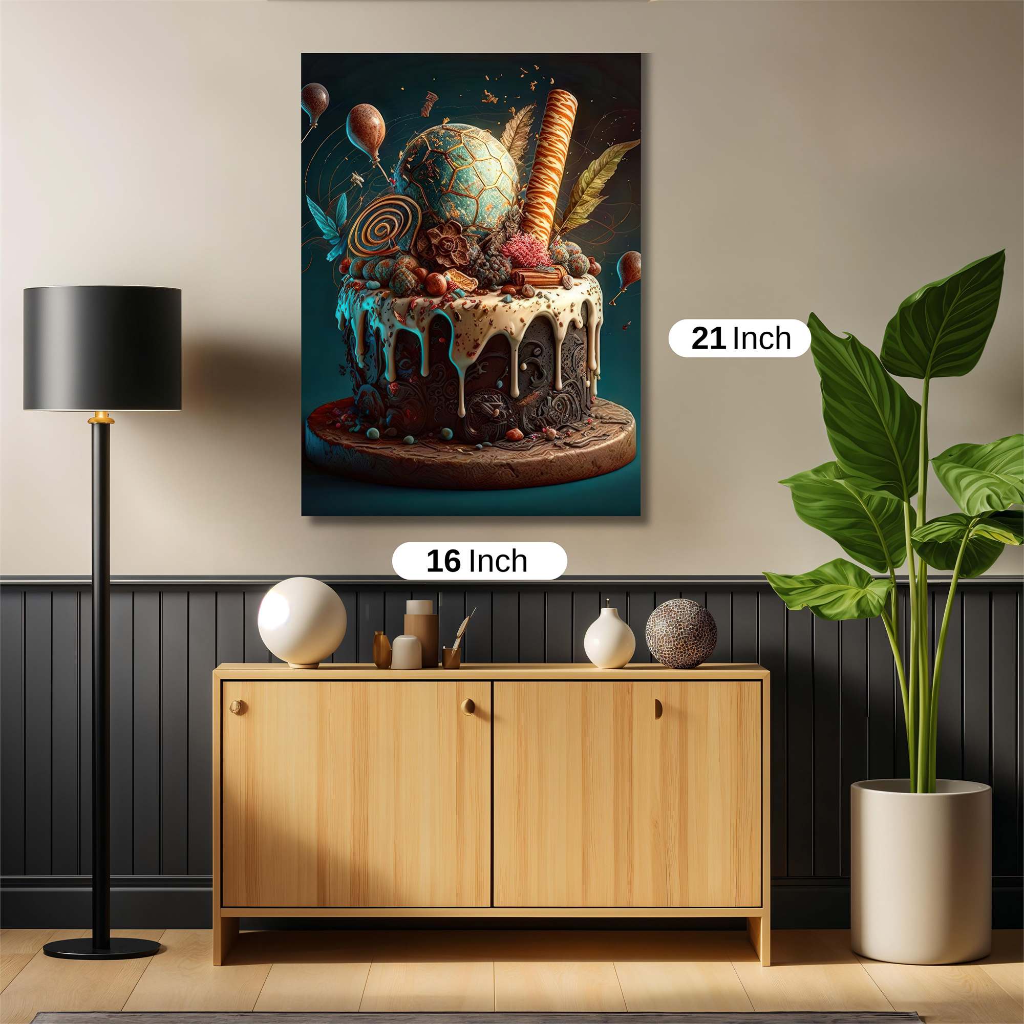 Fantasy Feast Safe Wall Magnetic / M