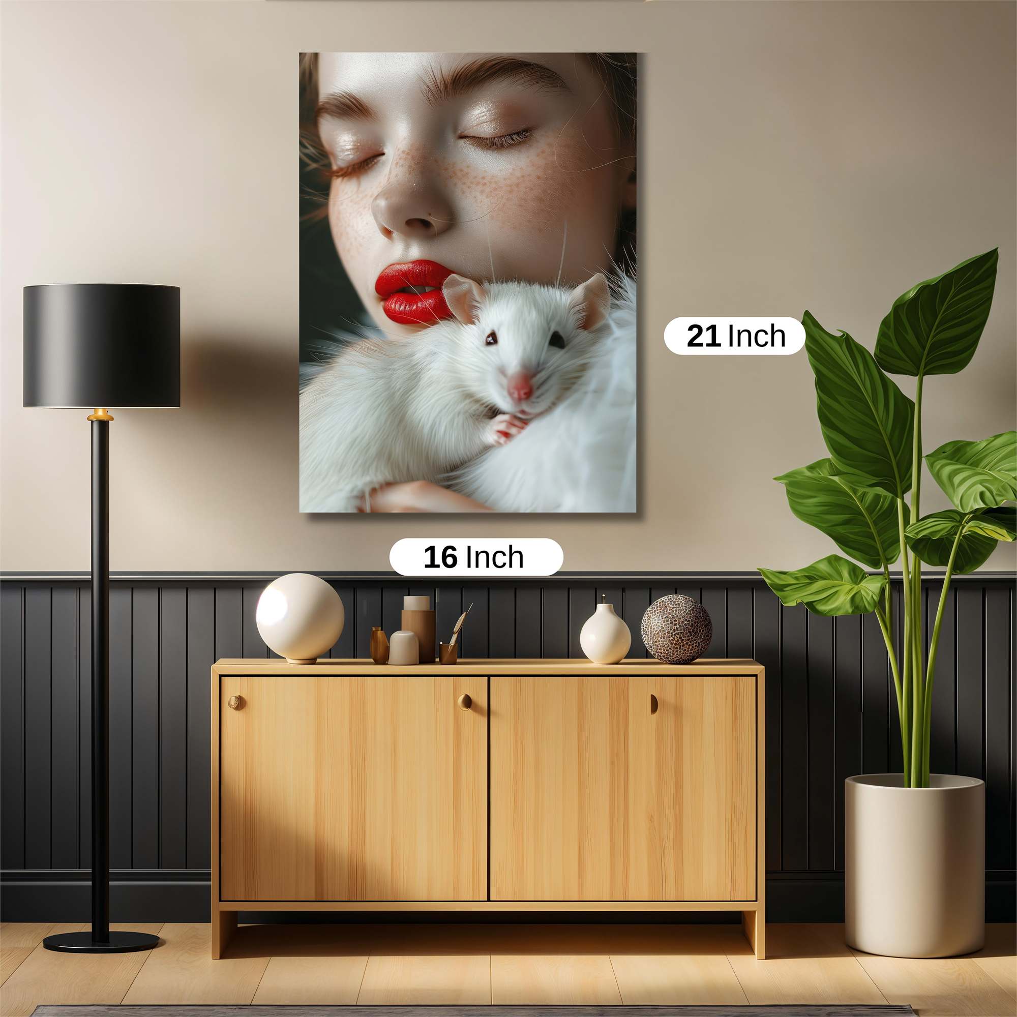 Mouse Serenity Safe Wall Magnetic / M