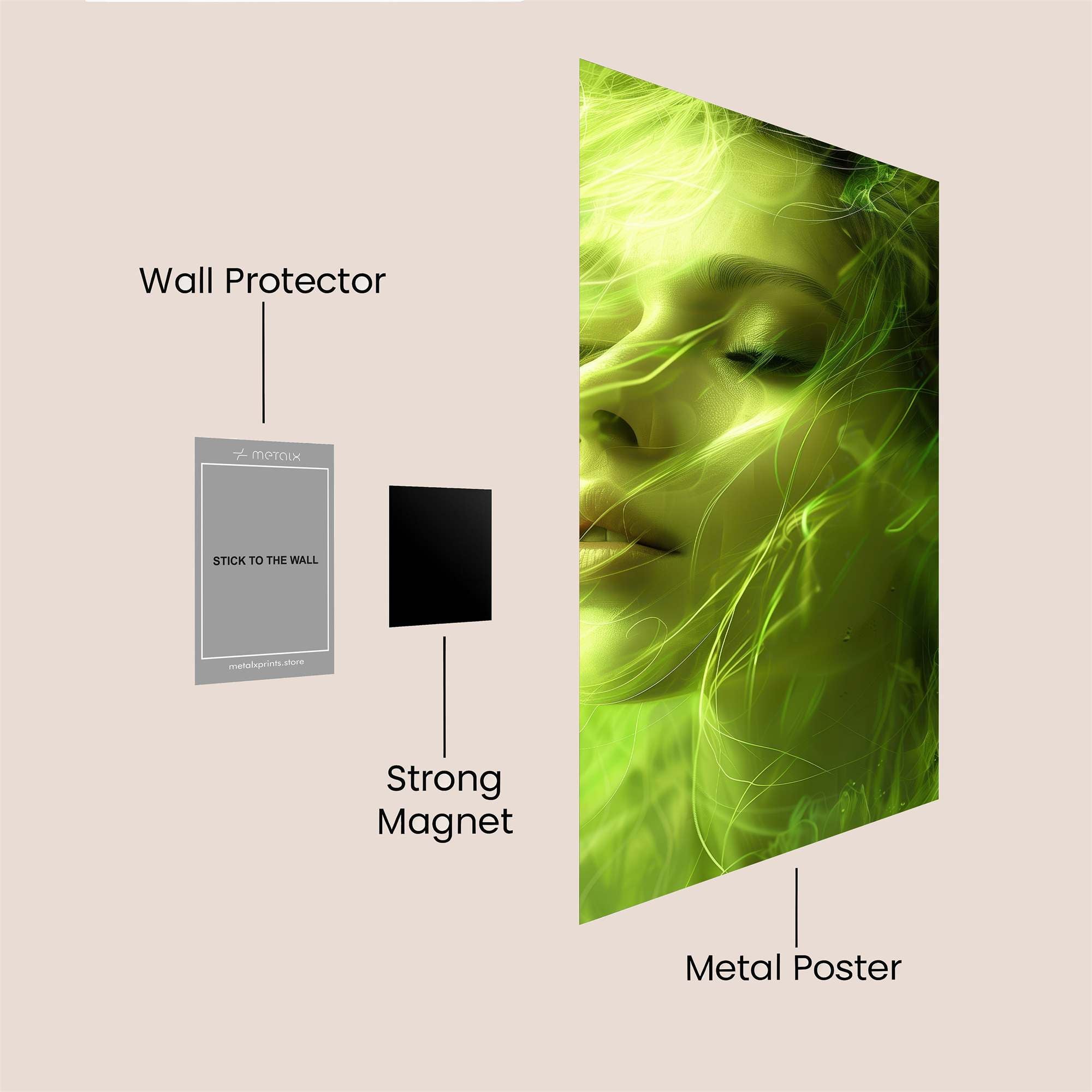 Luminous Dream Safe Wall Magnetic / M