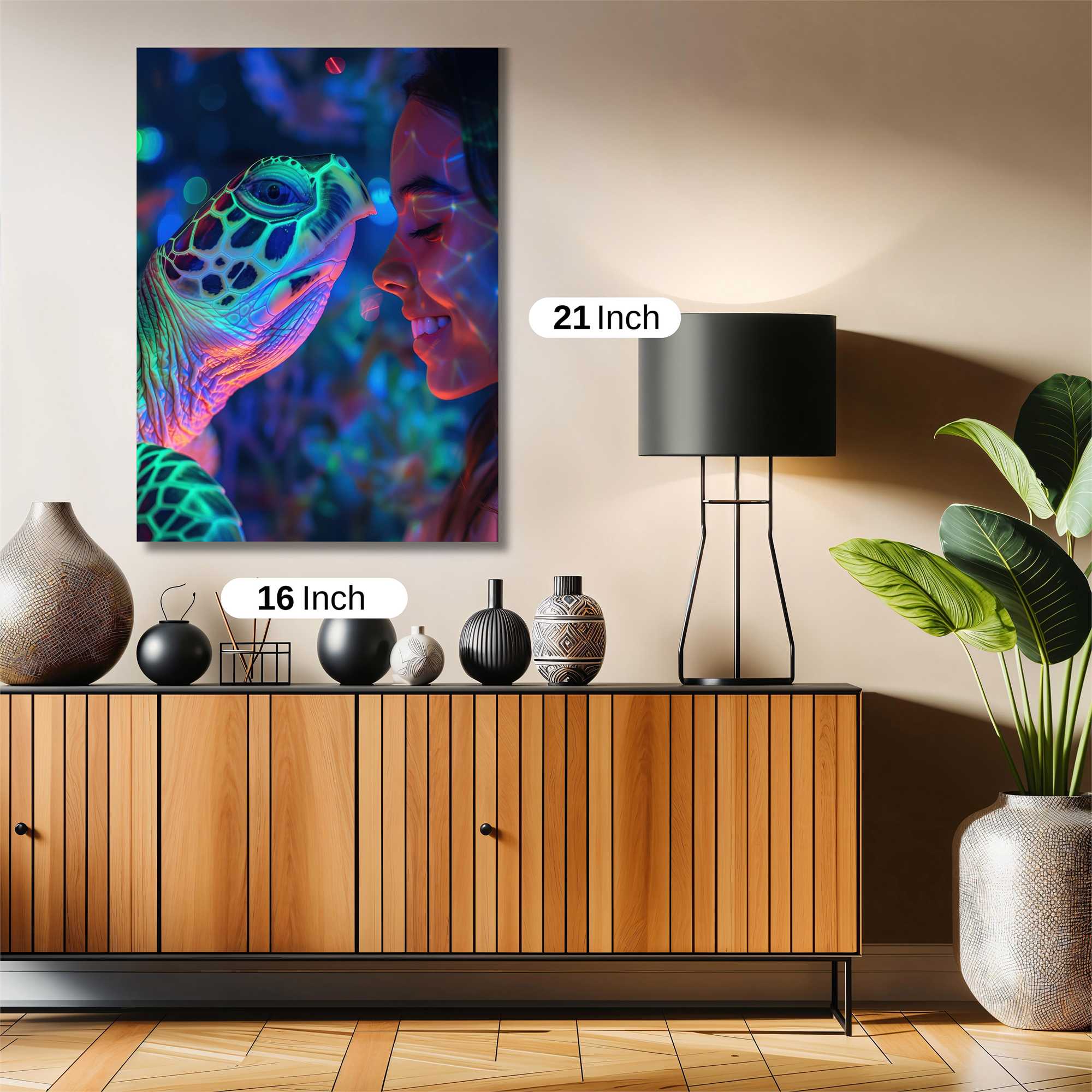 Turtle Bliss Safe Wall Magnetic / M