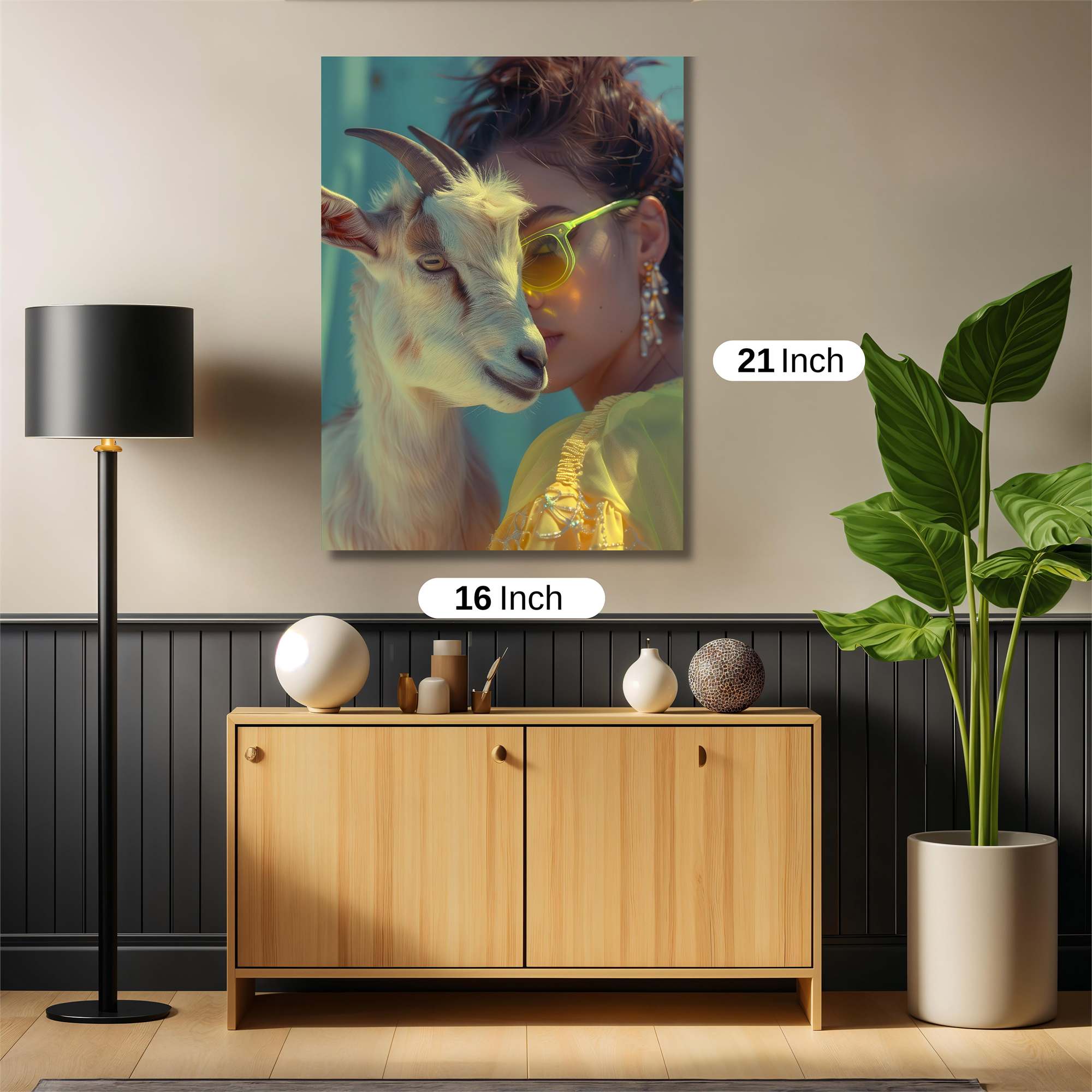 GoatWhimsy Safe Wall Magnetic / M