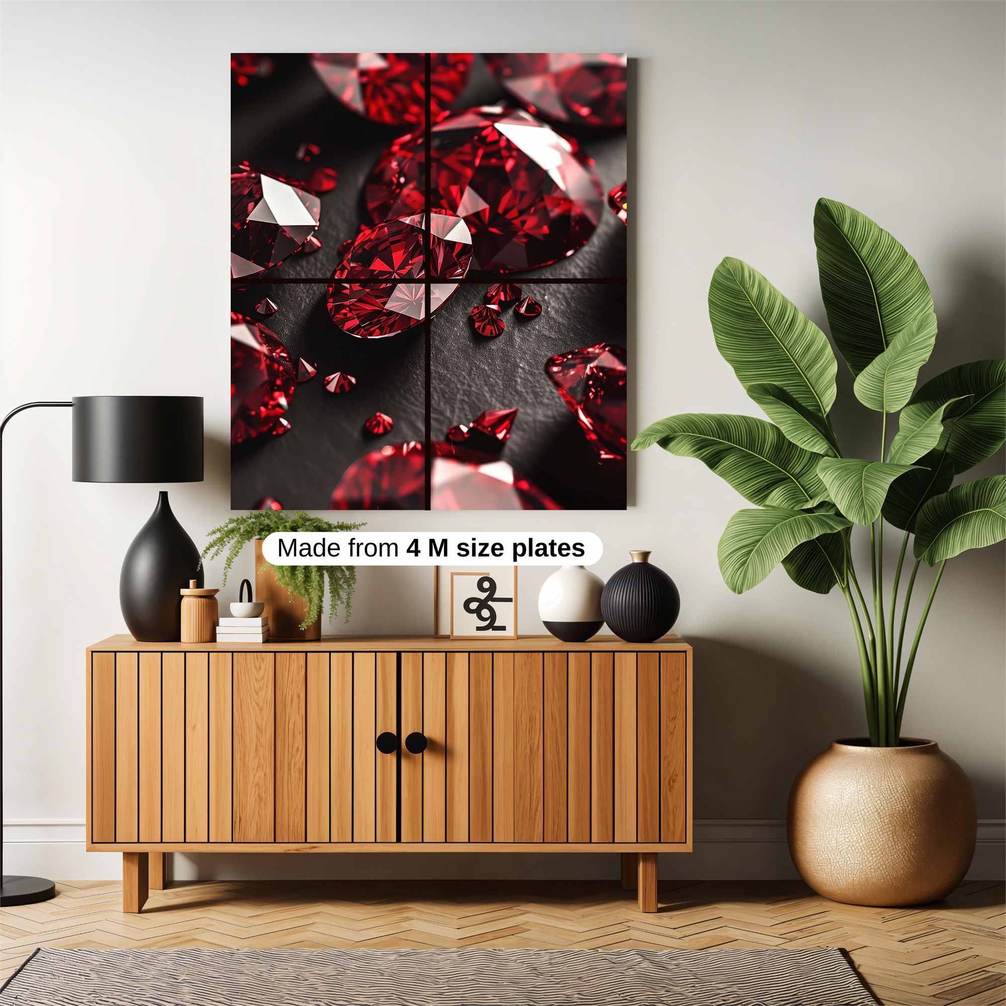 Ruby Radiance Safe Wall Magnetic / M