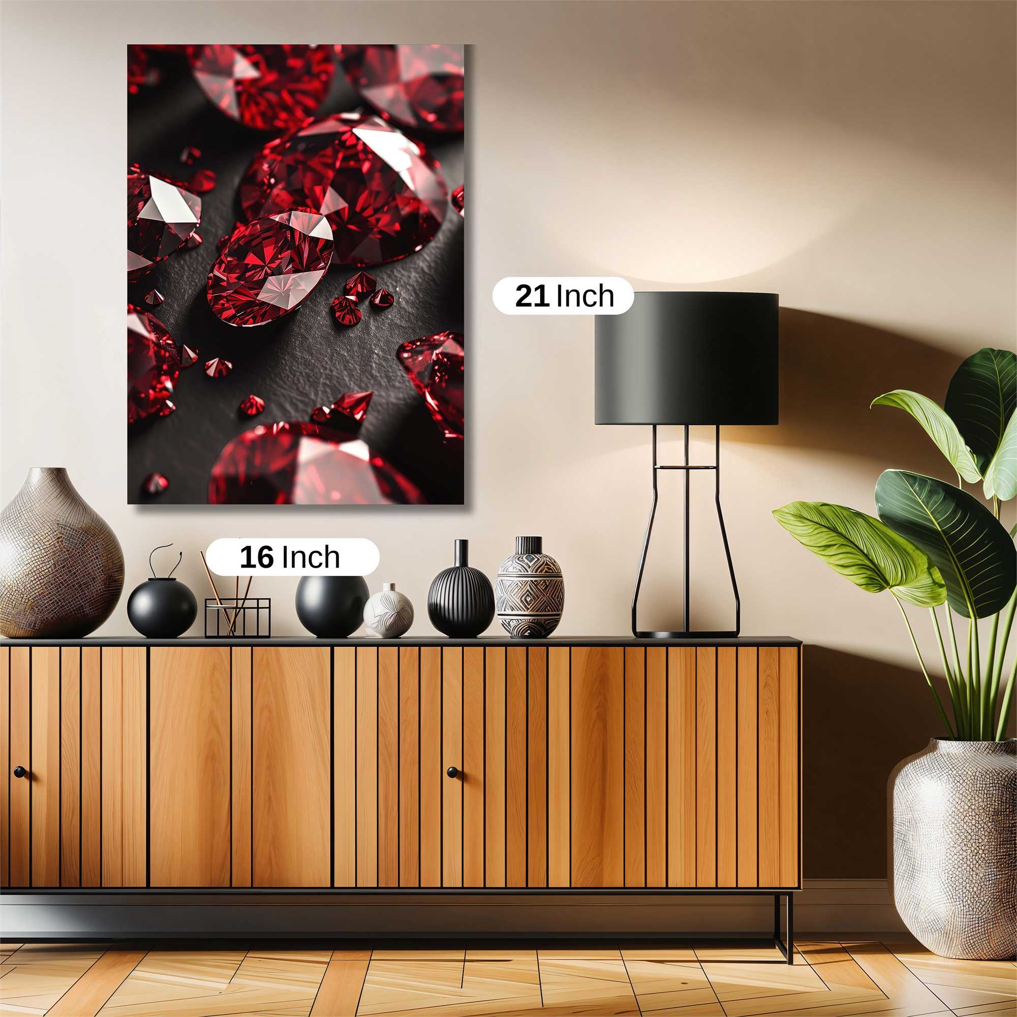 Ruby Radiance Safe Wall Magnetic / M