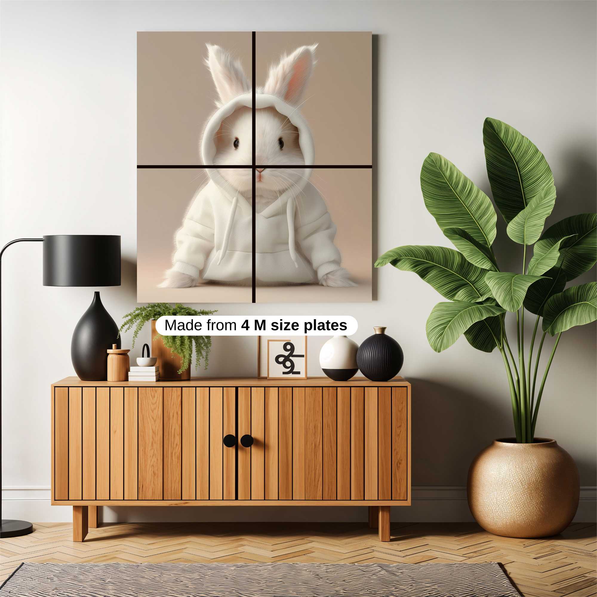 Bunny Bliss Safe Wall Magnetic / M