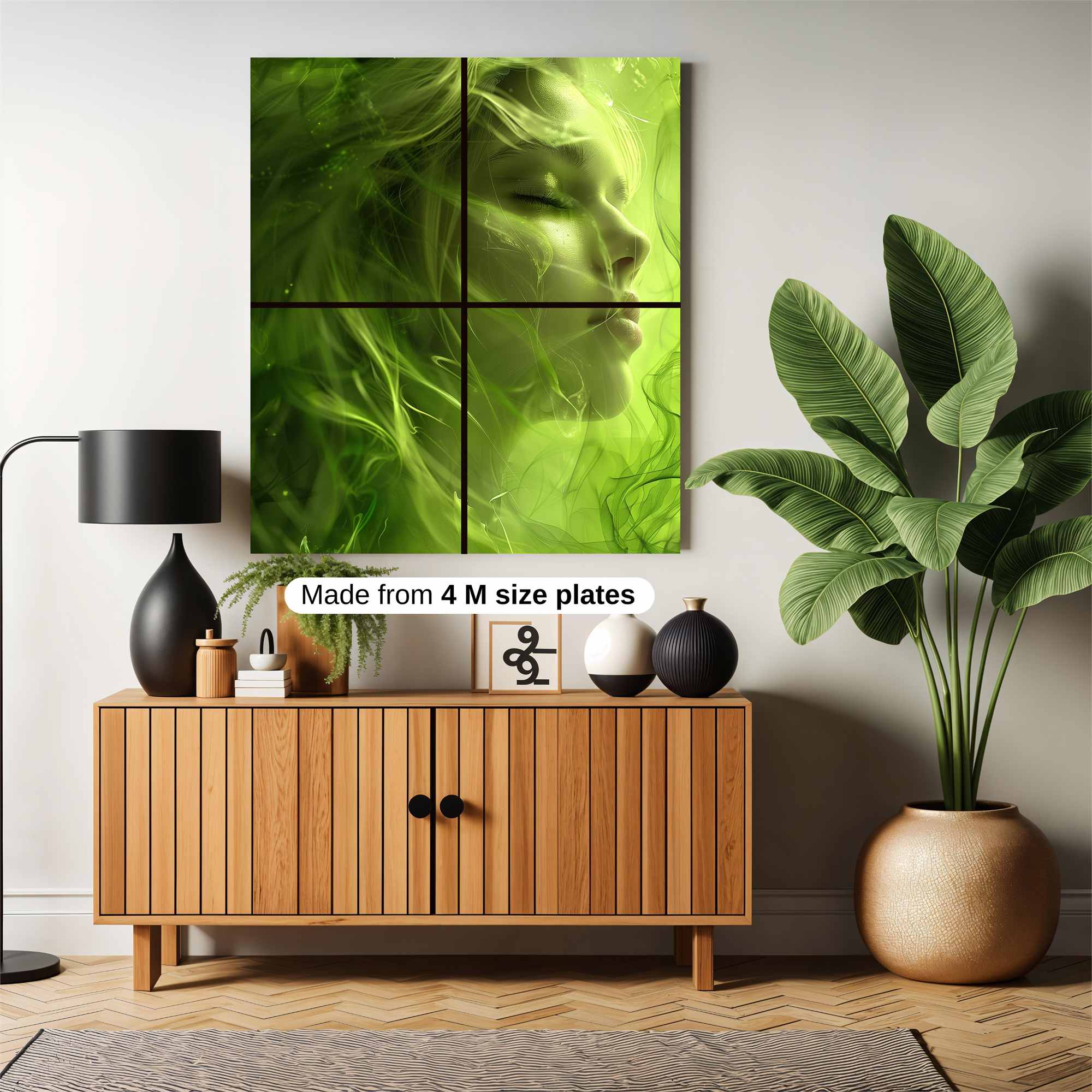 Emerald Serenity Safe Wall Magnetic / M