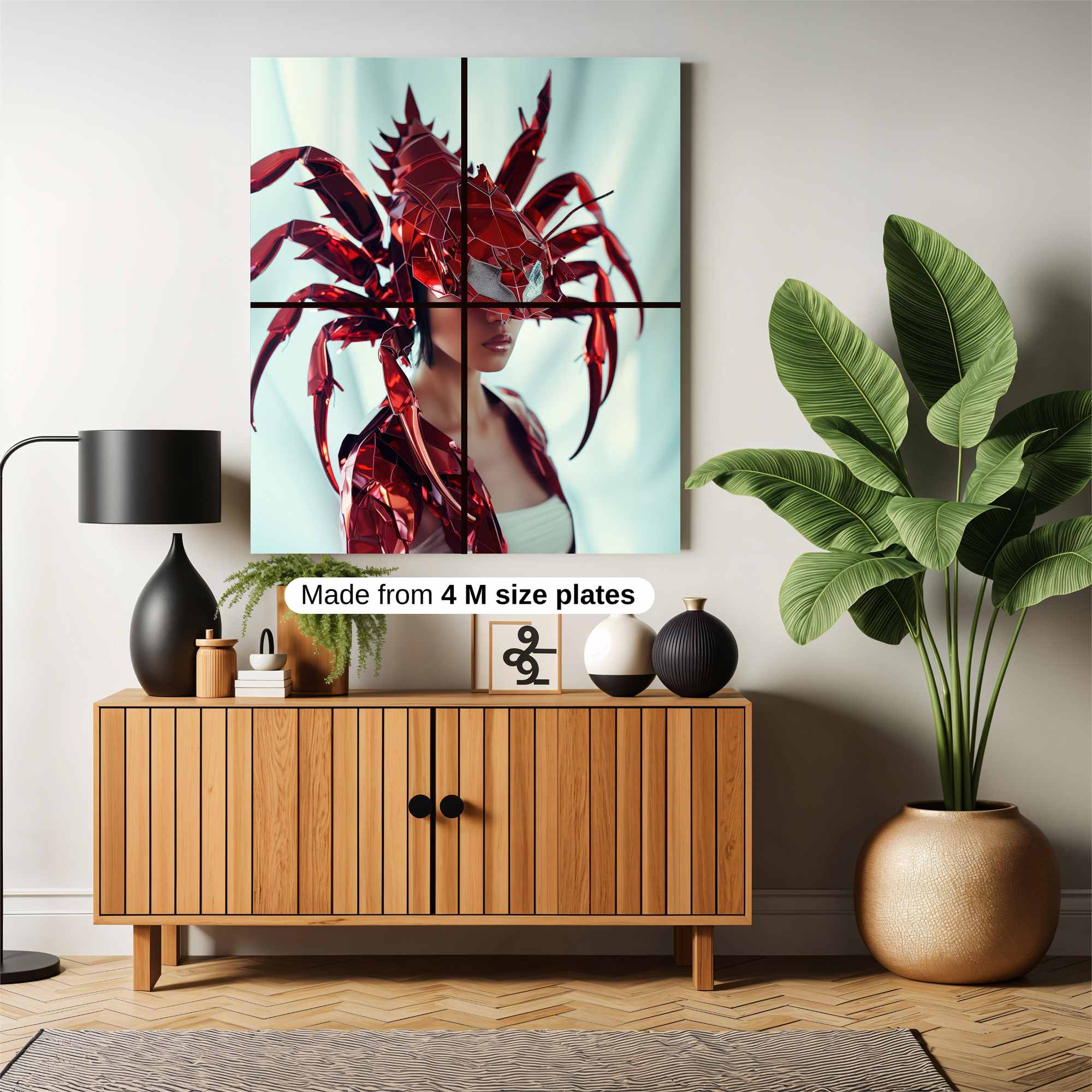 Crab Majesty Safe Wall Magnetic / M