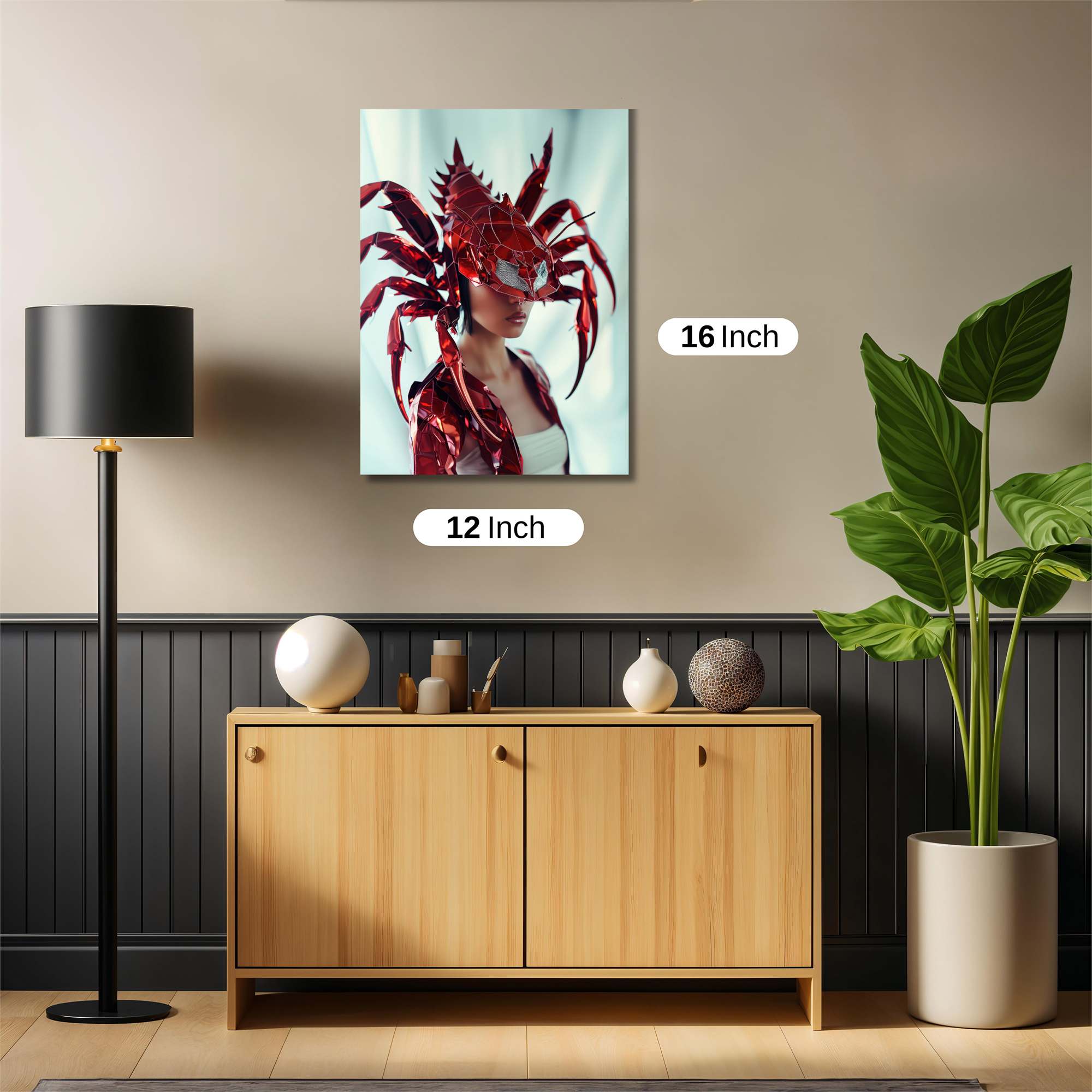 Crab Majesty Safe Wall Magnetic / M