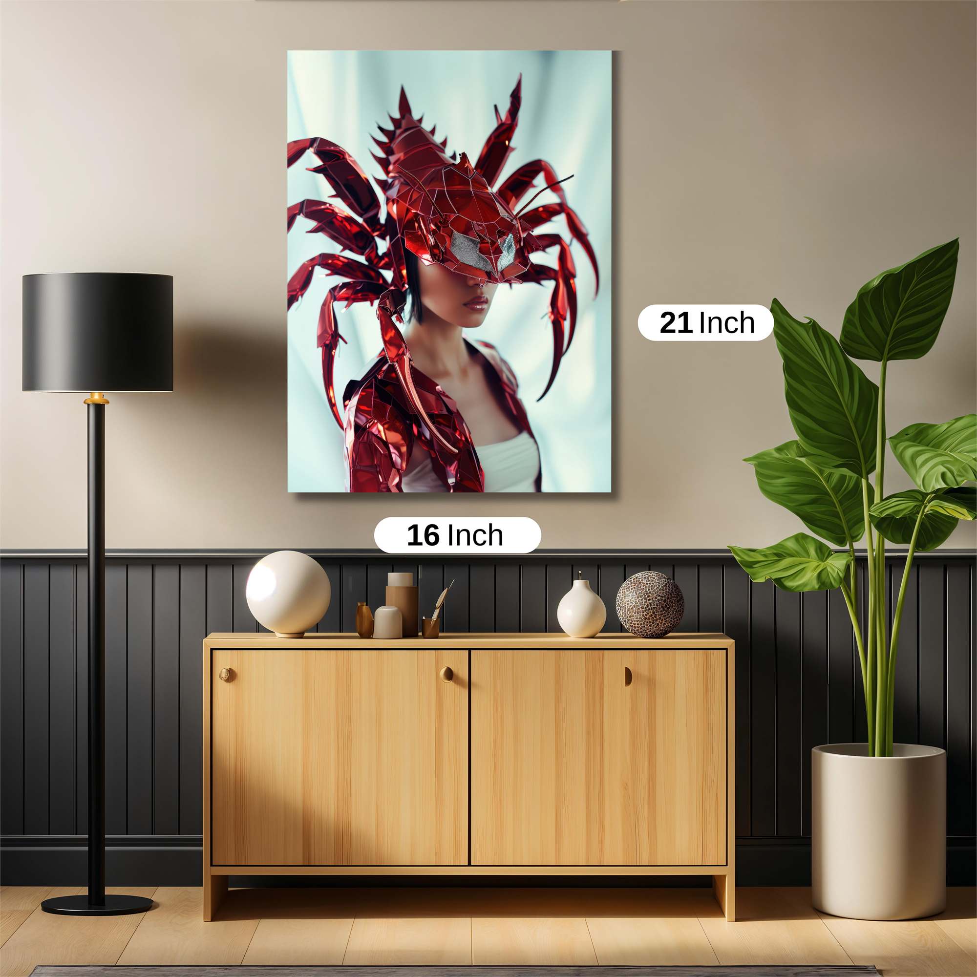 Crab Majesty Safe Wall Magnetic / M