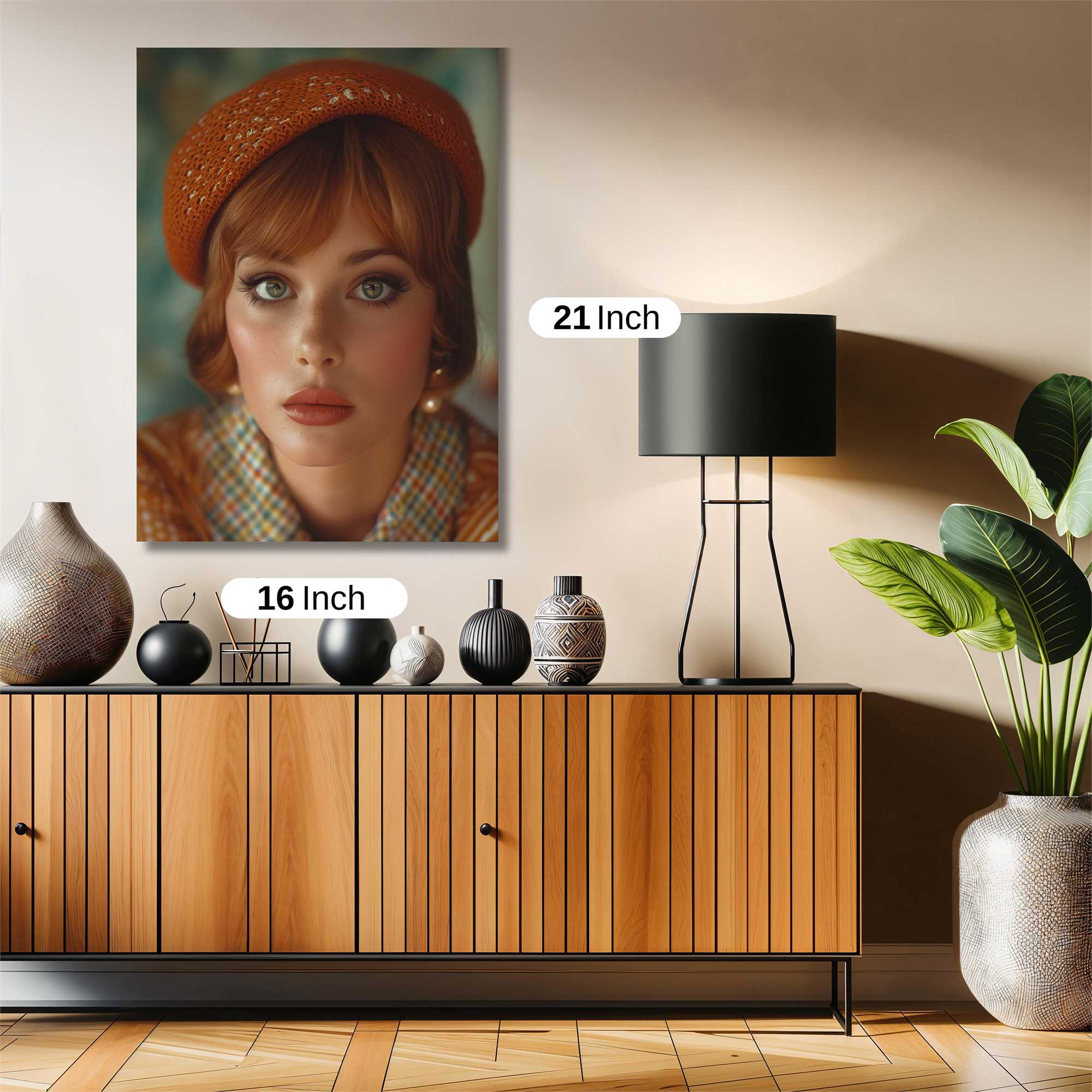 Retro Charm Safe Wall Magnetic / M