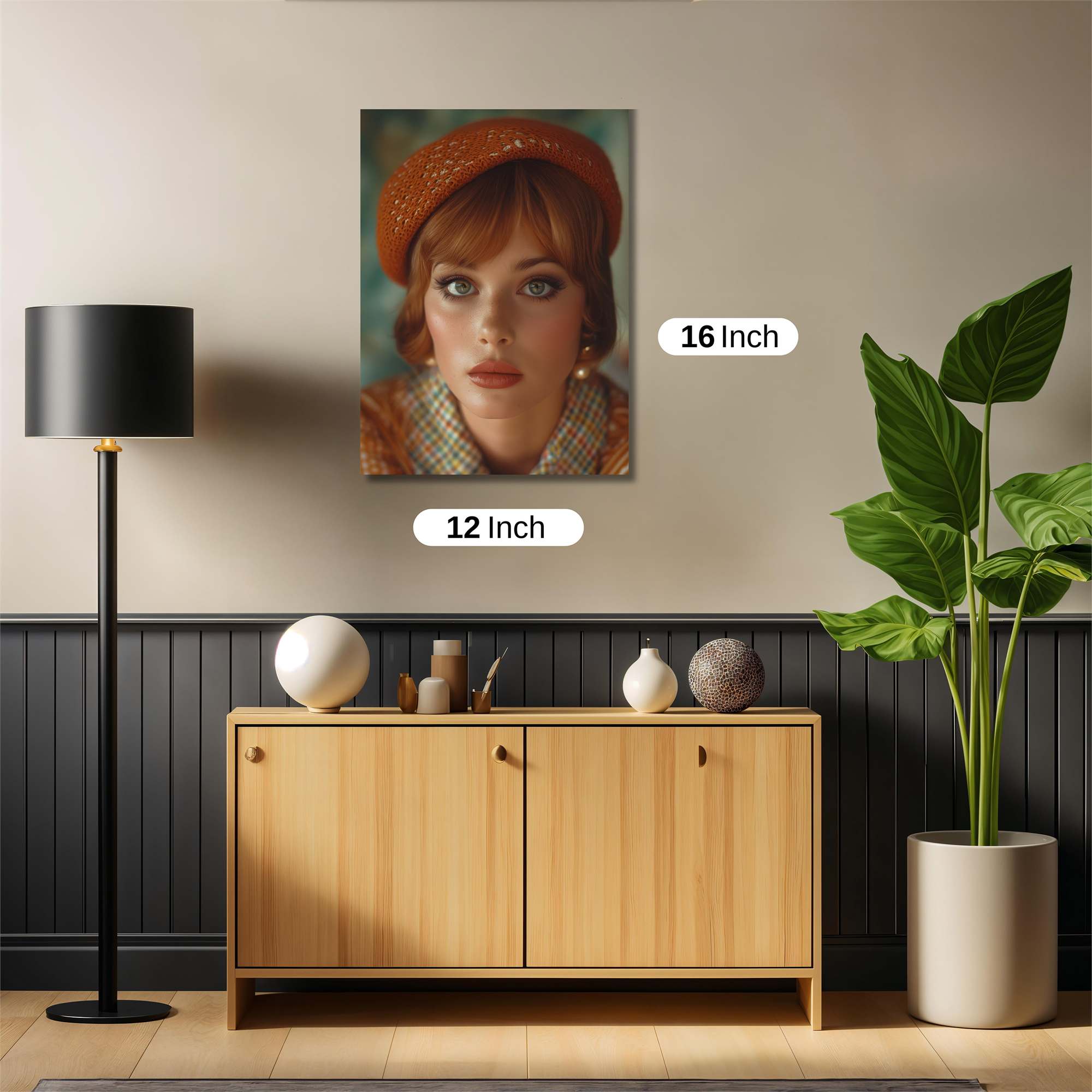 Retro Charm Safe Wall Magnetic / M